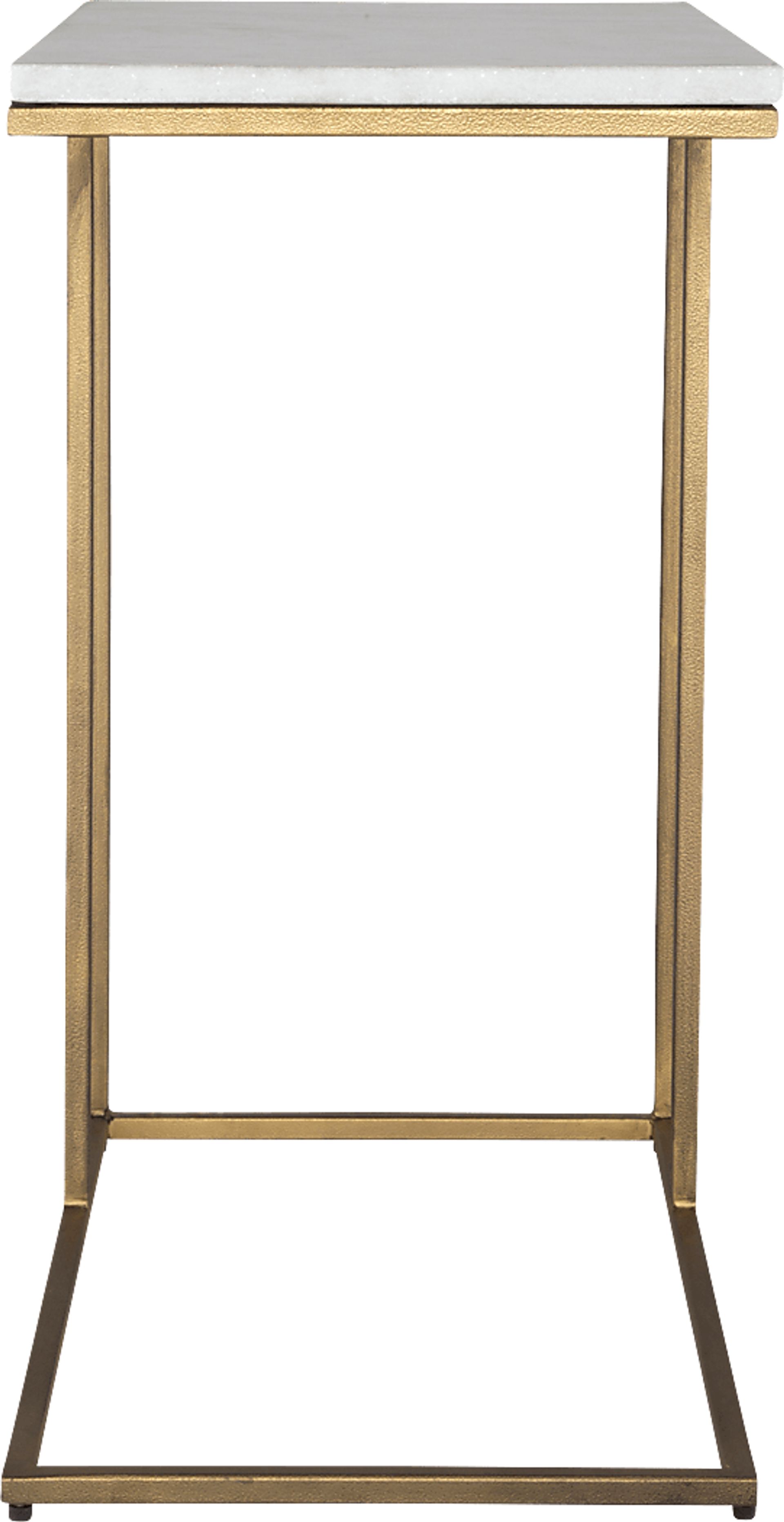 Talha Brass Accent Table - Image 3