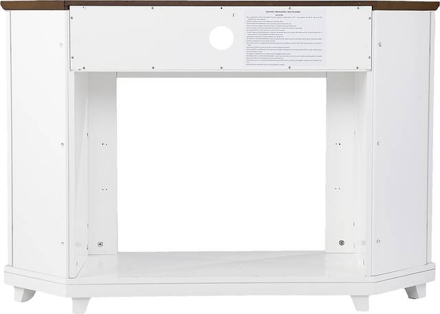 Taliferro I White 46 in. Console, With Color Changing Electric Fireplace - Thumbnail - Image 2