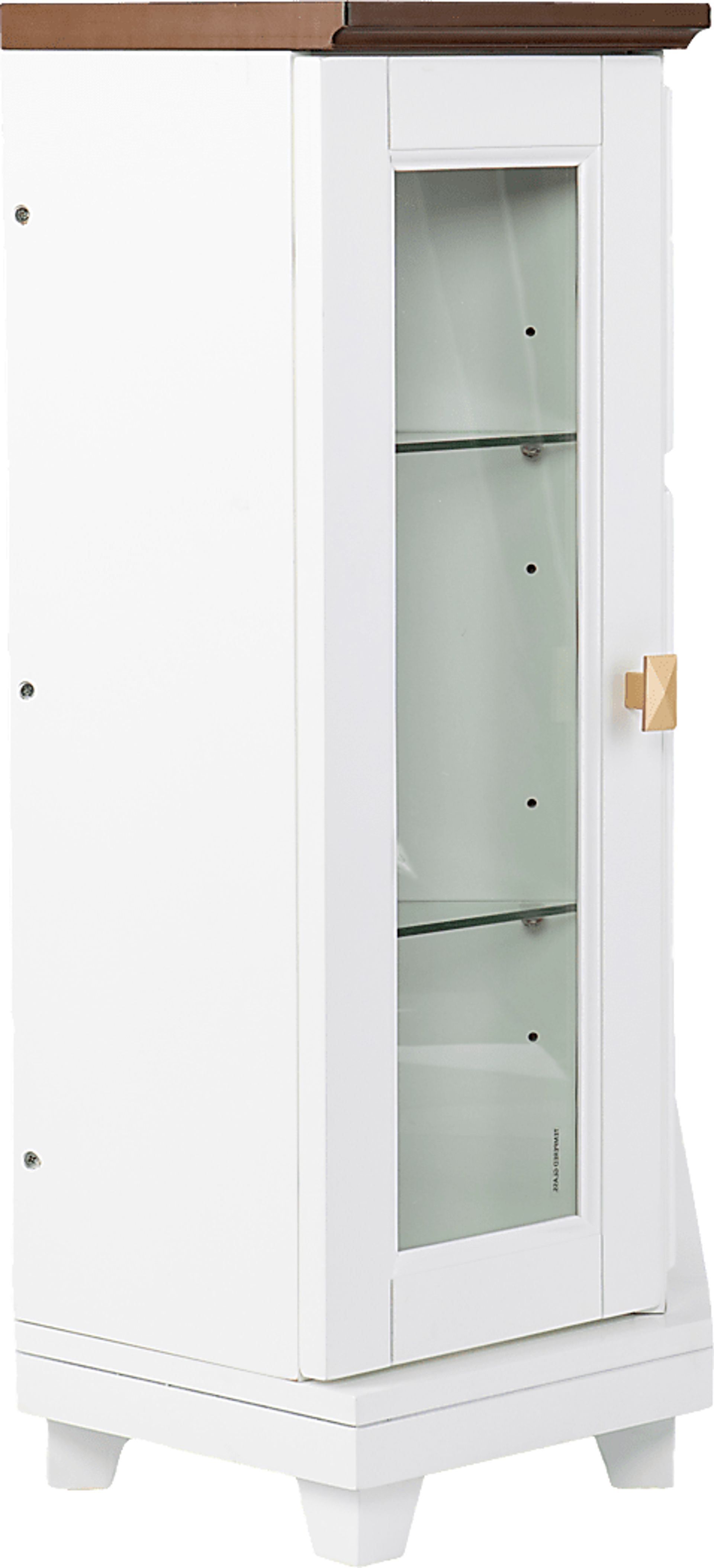 Taliferro II White 46 in. Console With Electric Log Fireplace - Image 3