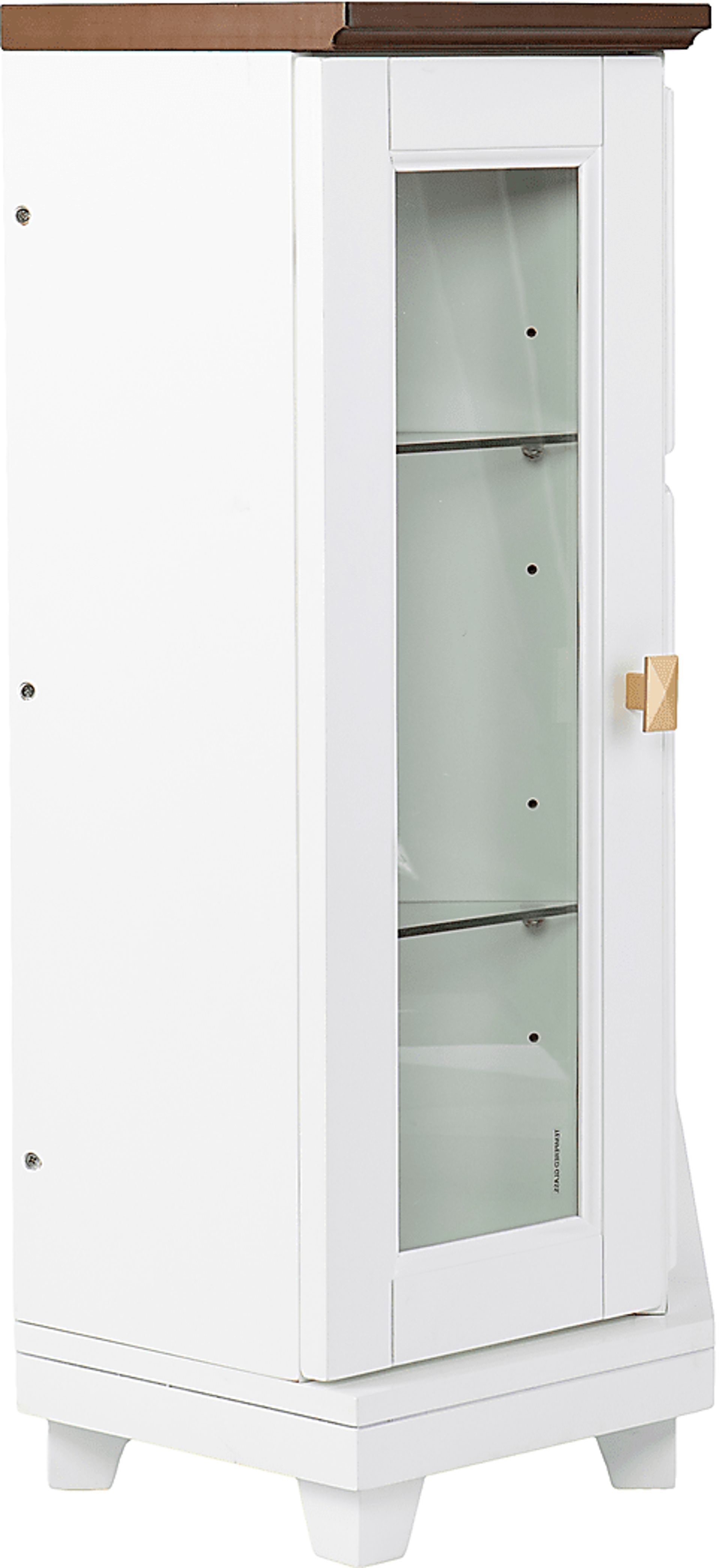 Taliferro V White 47 in. Console with Electric Fireplace - Image 8