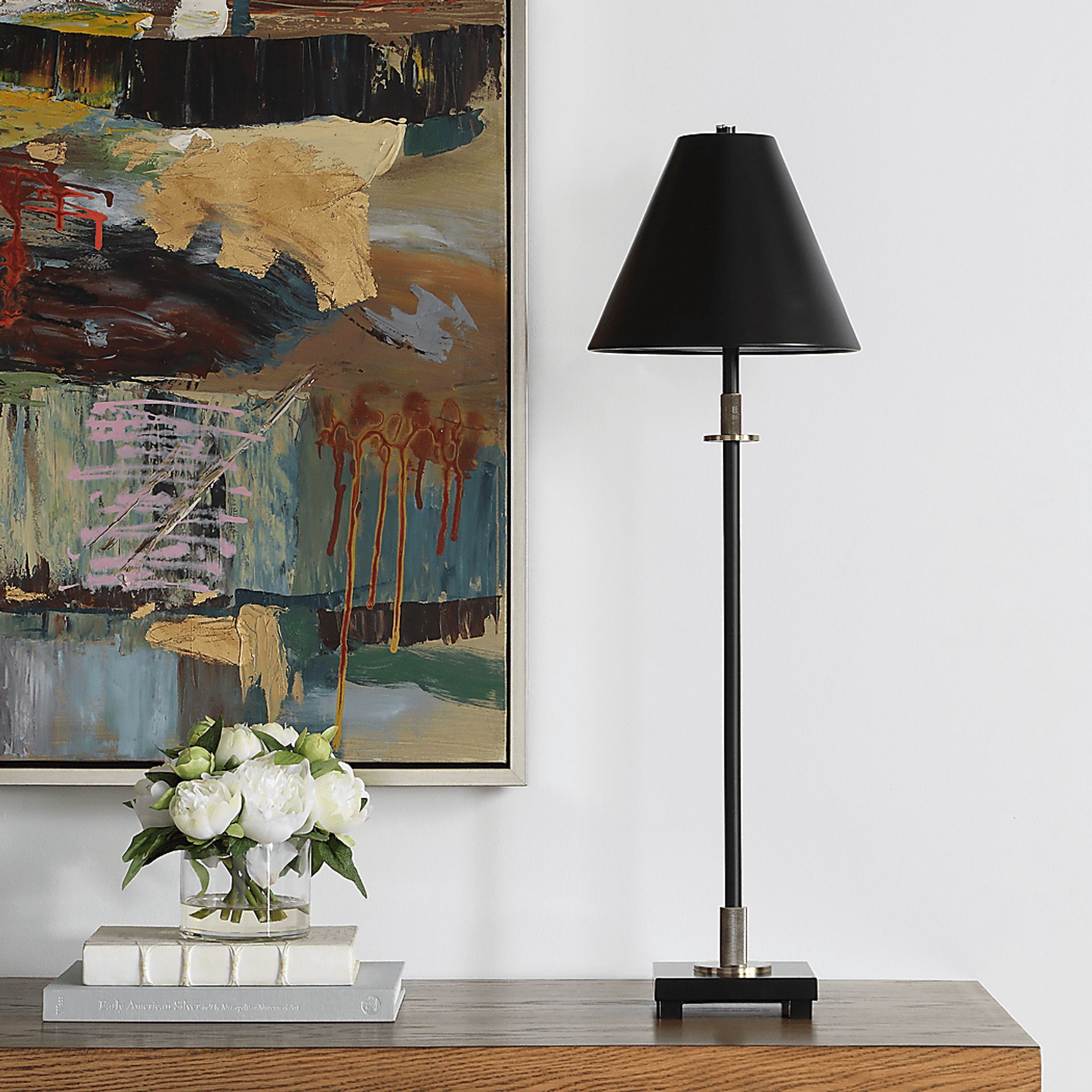 Talin Black Lamp - Image 3