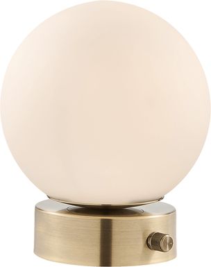 Talina Hollow Gold Lamp