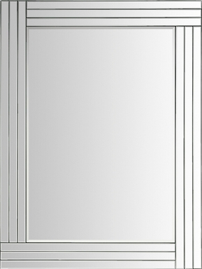 Talina Silver Medium Mirror