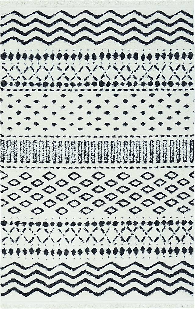 Kids Talise Charcoal 3'11 x 5'11 Rug - Thumbnail - Image 1