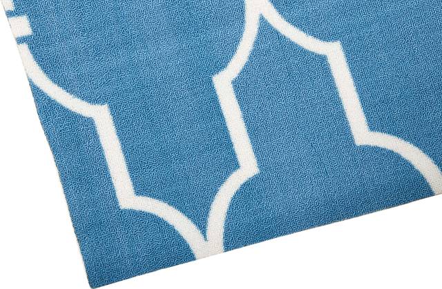 Taliya Navy 8' x 11' Indoor/Outdoor Rug - Thumbnail - Image 3