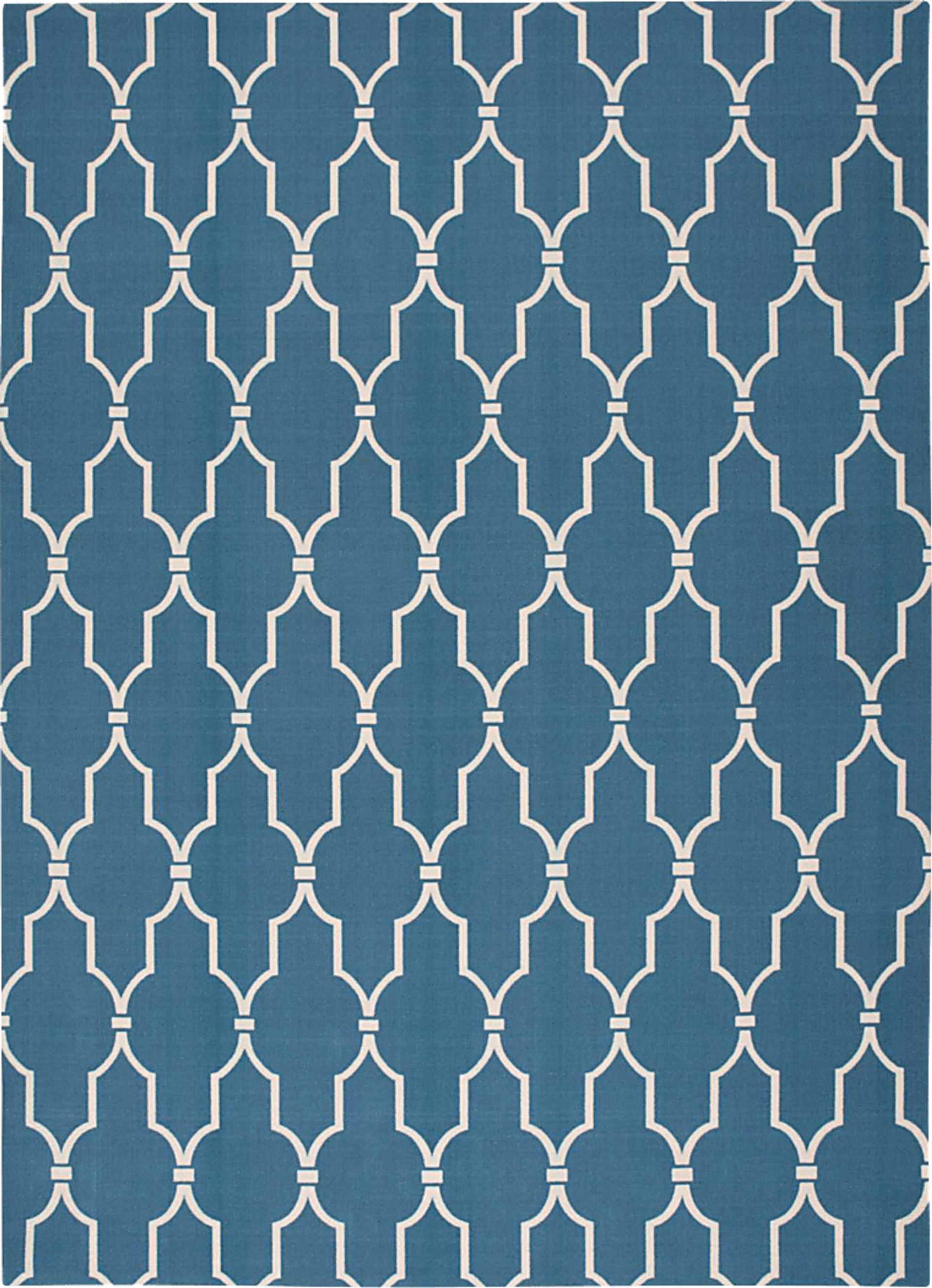 Taliya Navy 8' x 11' Indoor/Outdoor Rug - Image 1
