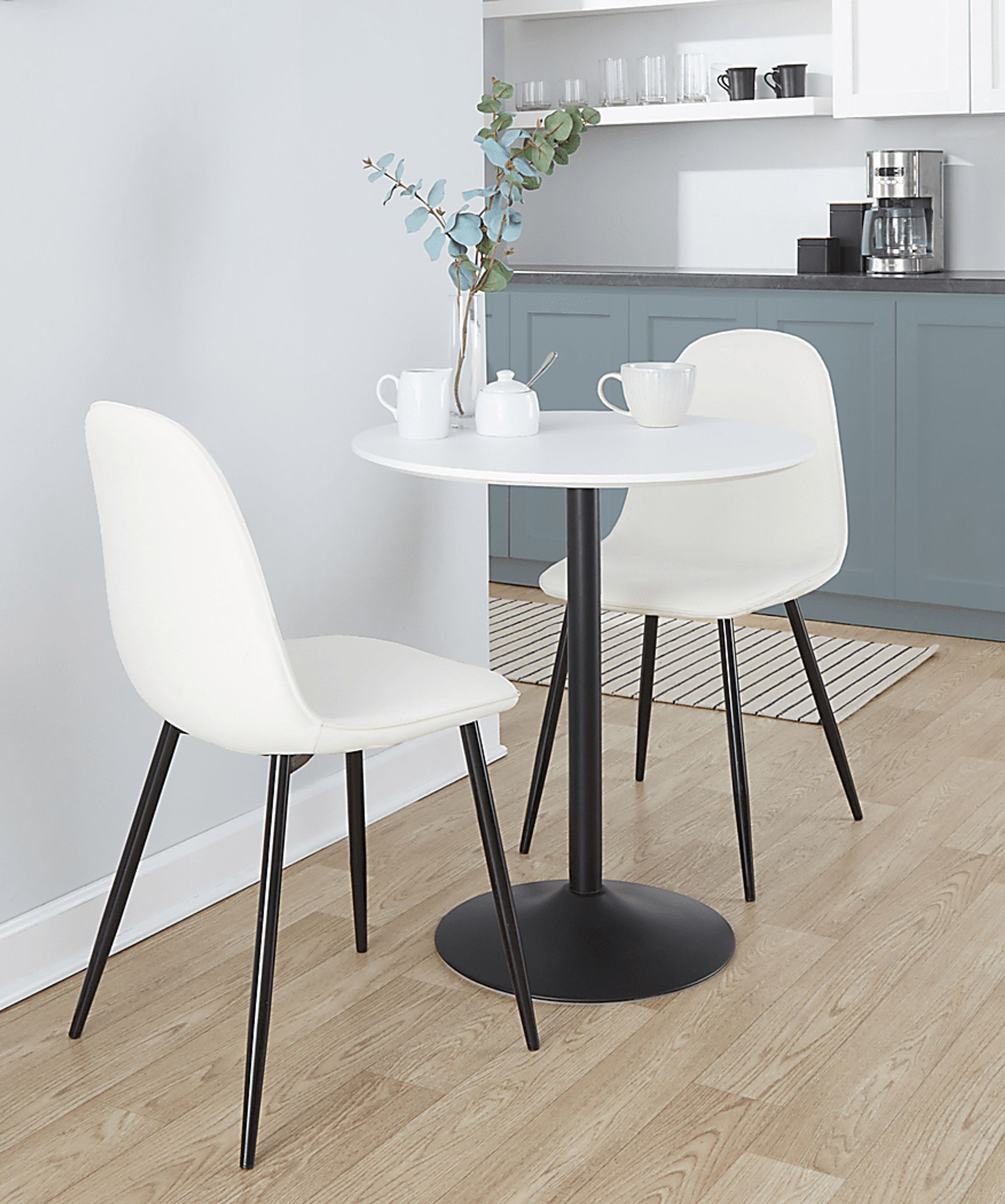 Tallfern White Adjustable Pub Table - Image 3
