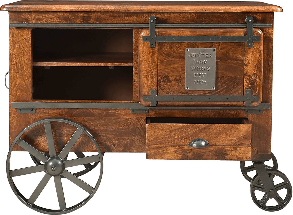 Tallheim Brown Wine Cart