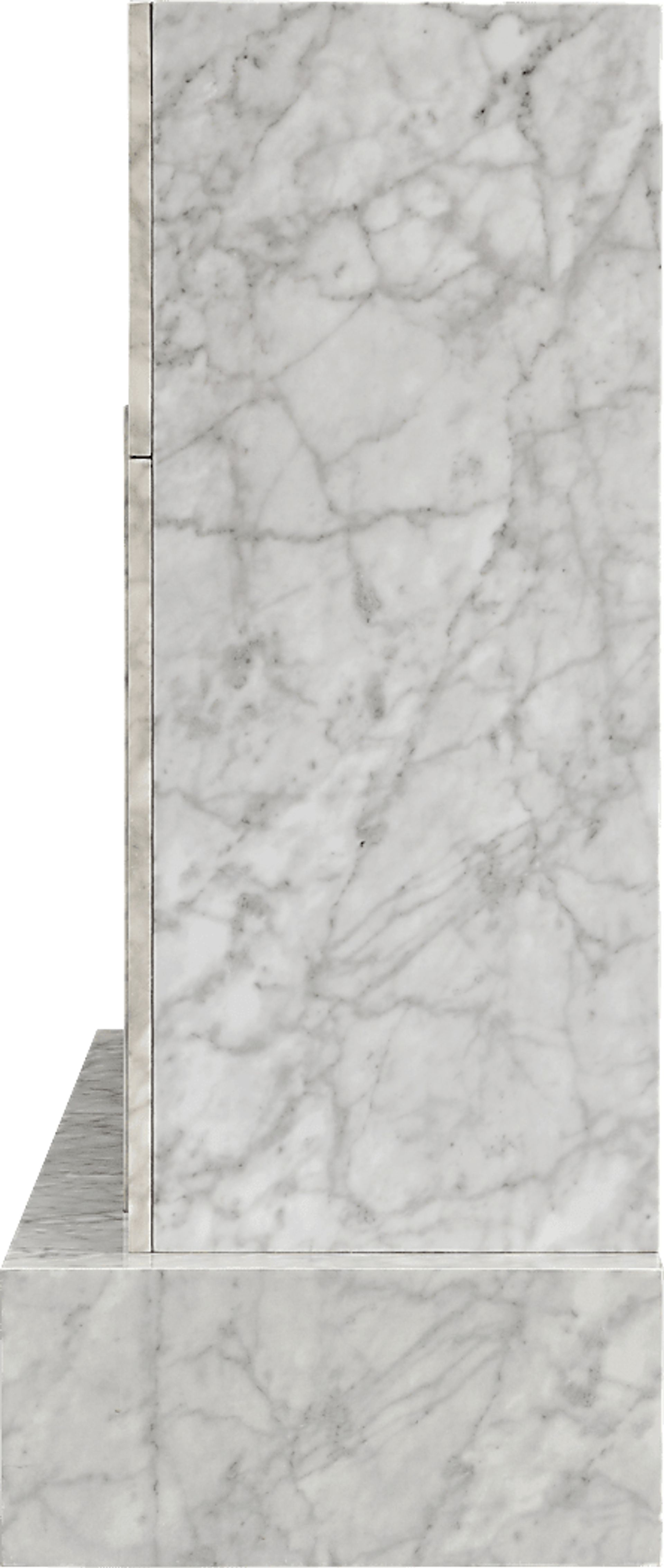 Tallin Gray 57 in. Console with Electric Fireplace - Image 4