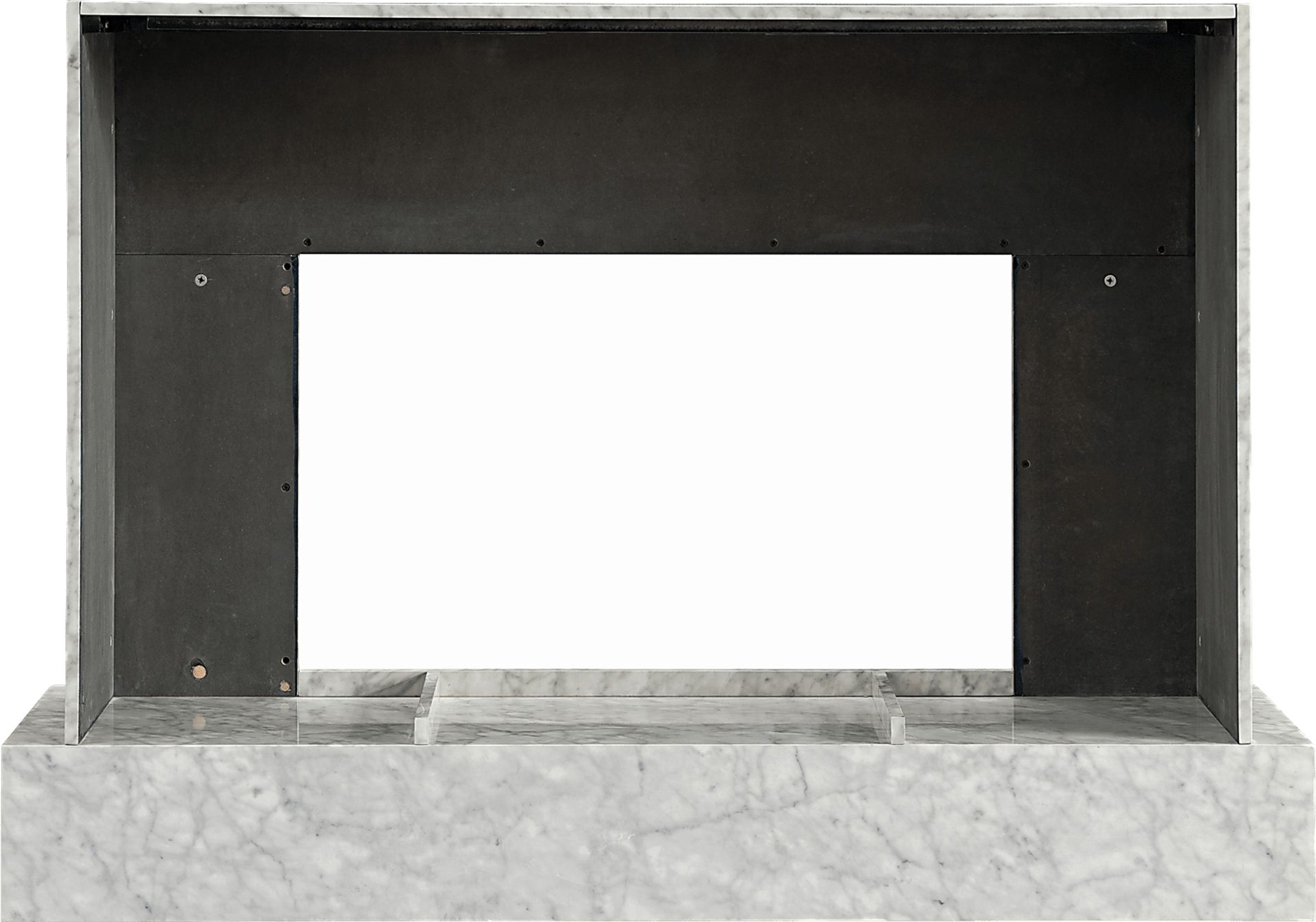 Tallin Gray 57 in. Console with Electric Fireplace - Image 5
