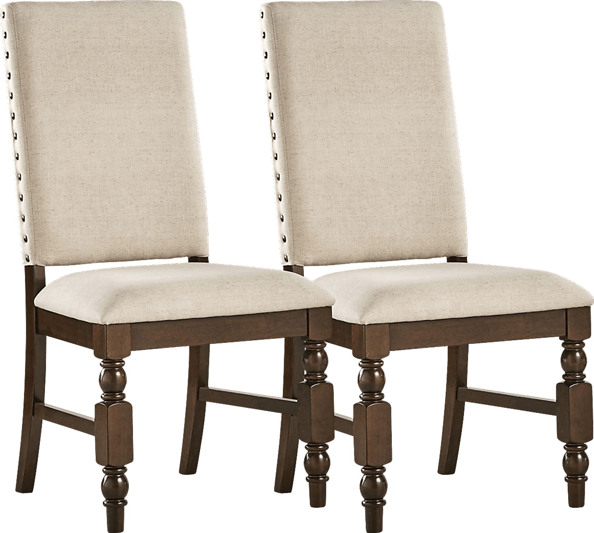 Tallmadge Beige Side Chair (Set of 2) - Image 1