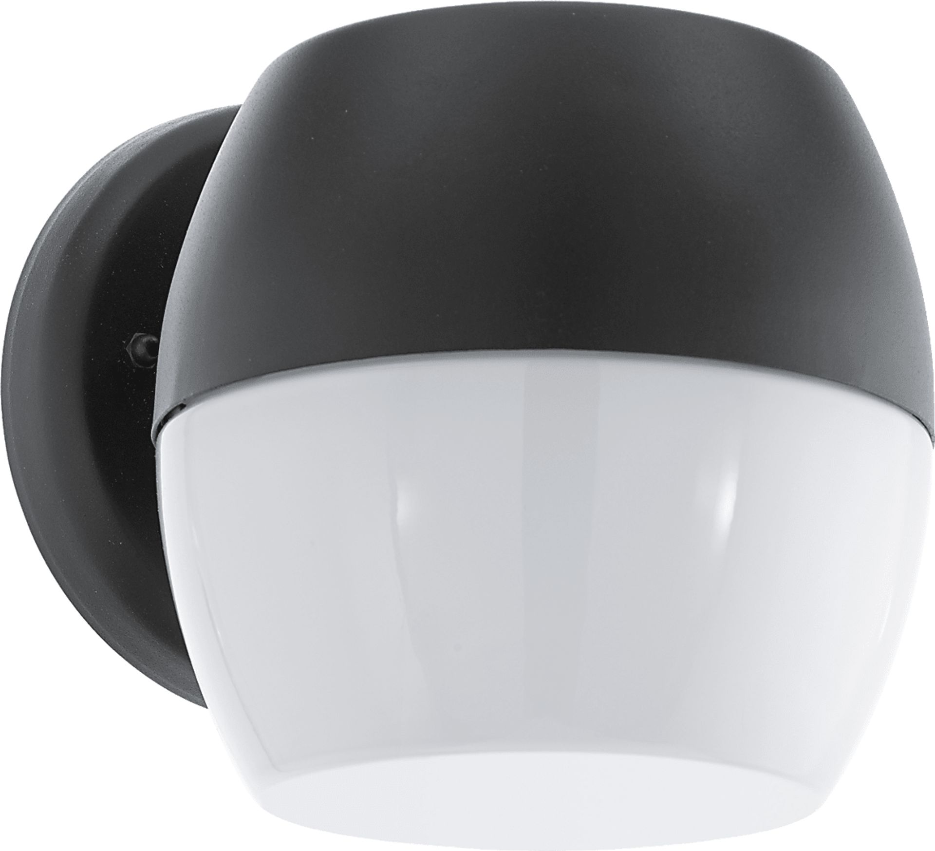 Tallow Circle Black Outdoor Sconce - Image 1