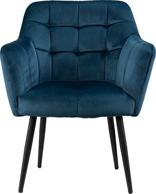 Blue teal online chair