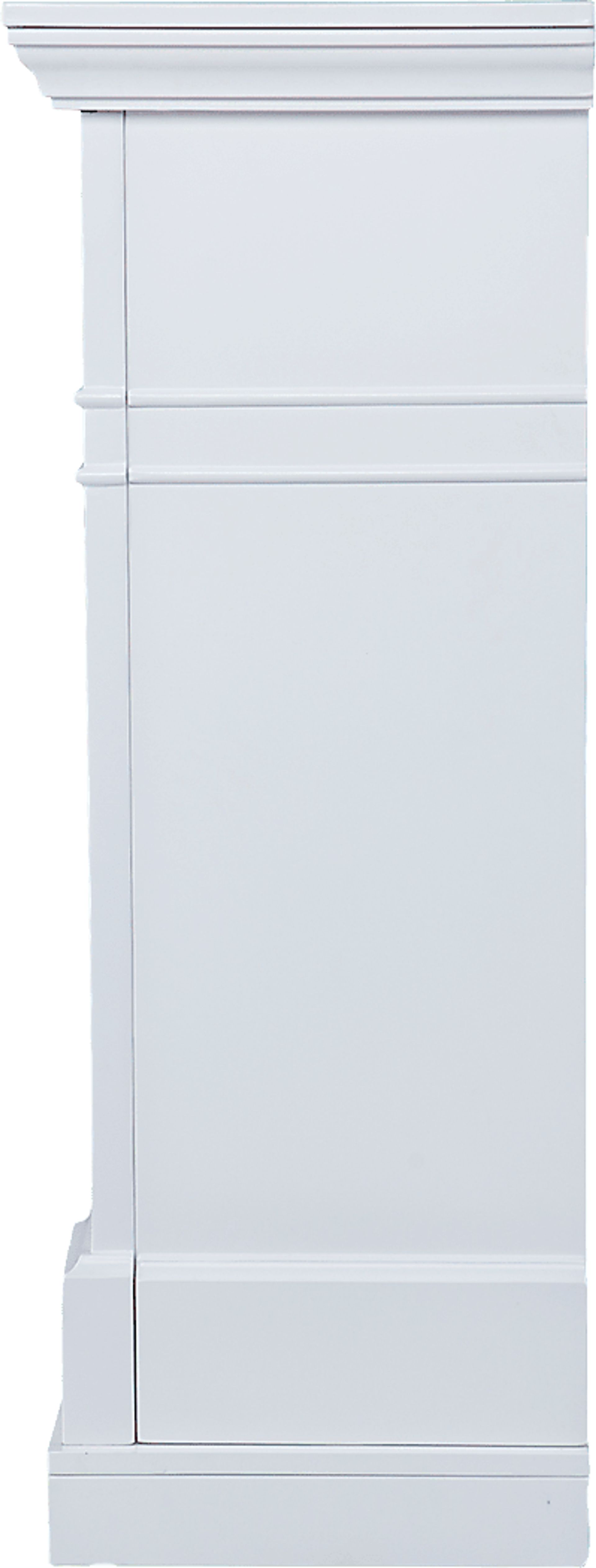 Talmadge I White 48 in. Console, With Color Changing Electric Fireplace - Image 4