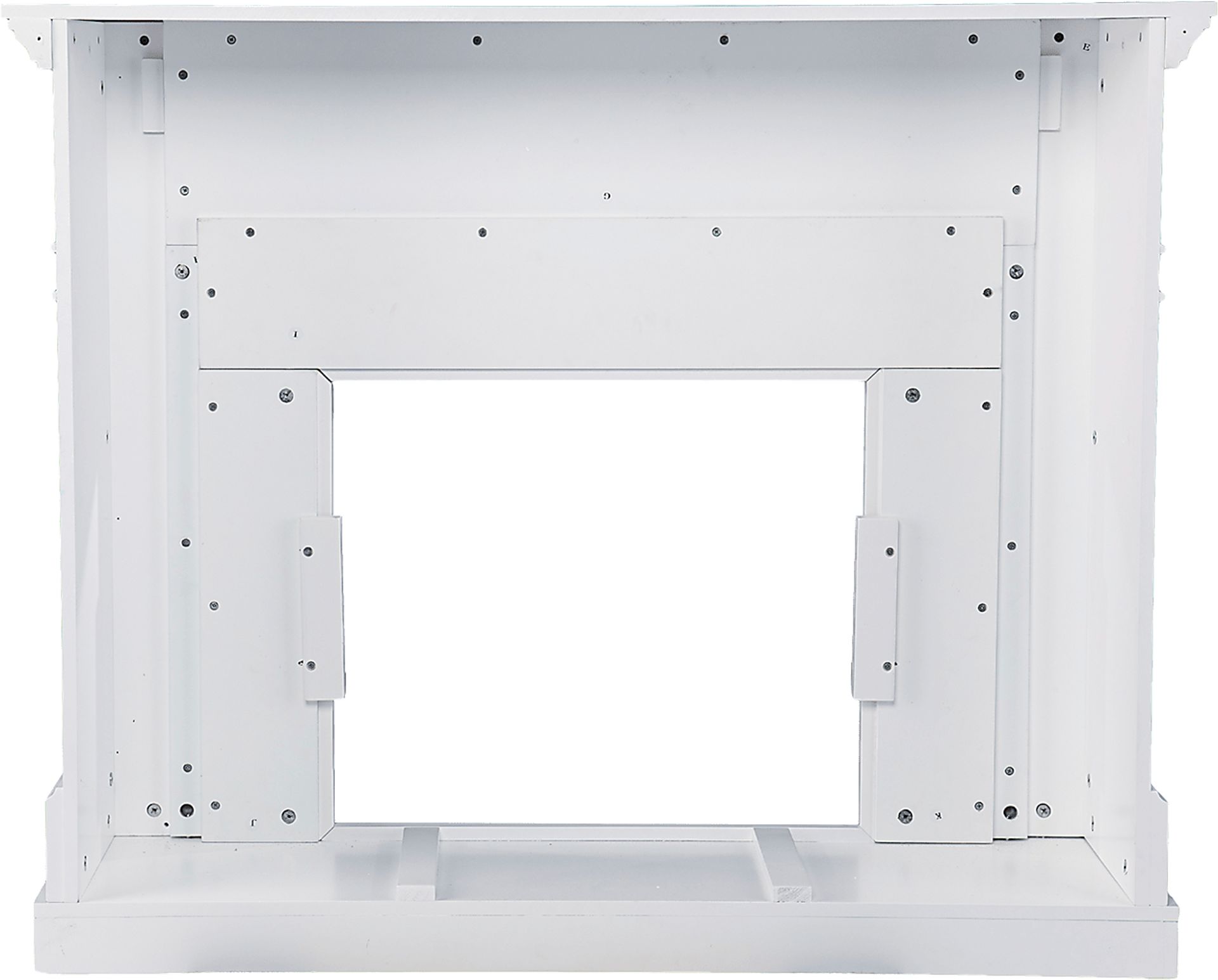 Talmadge IV White 48 in. Console With Touch Panel Electric Fireplace - Image 2