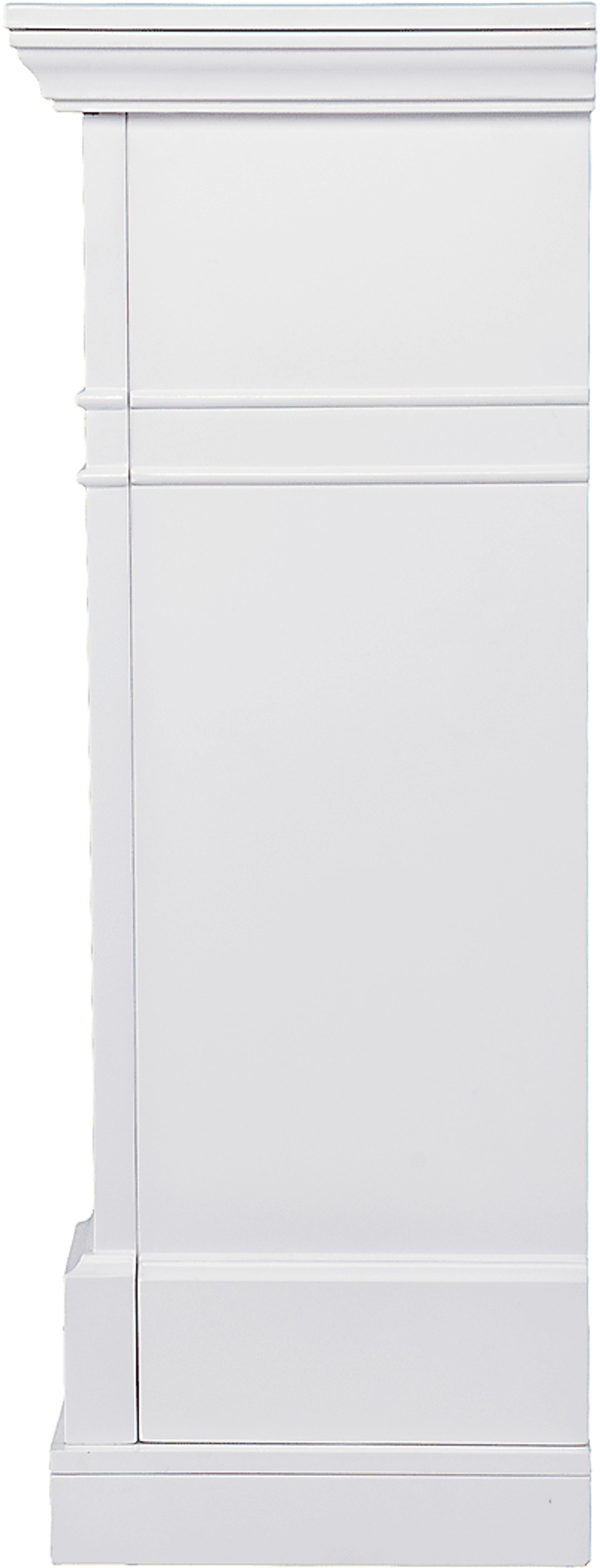 Talmadge V White 48 in. Console with Electric Fireplace - Image 5