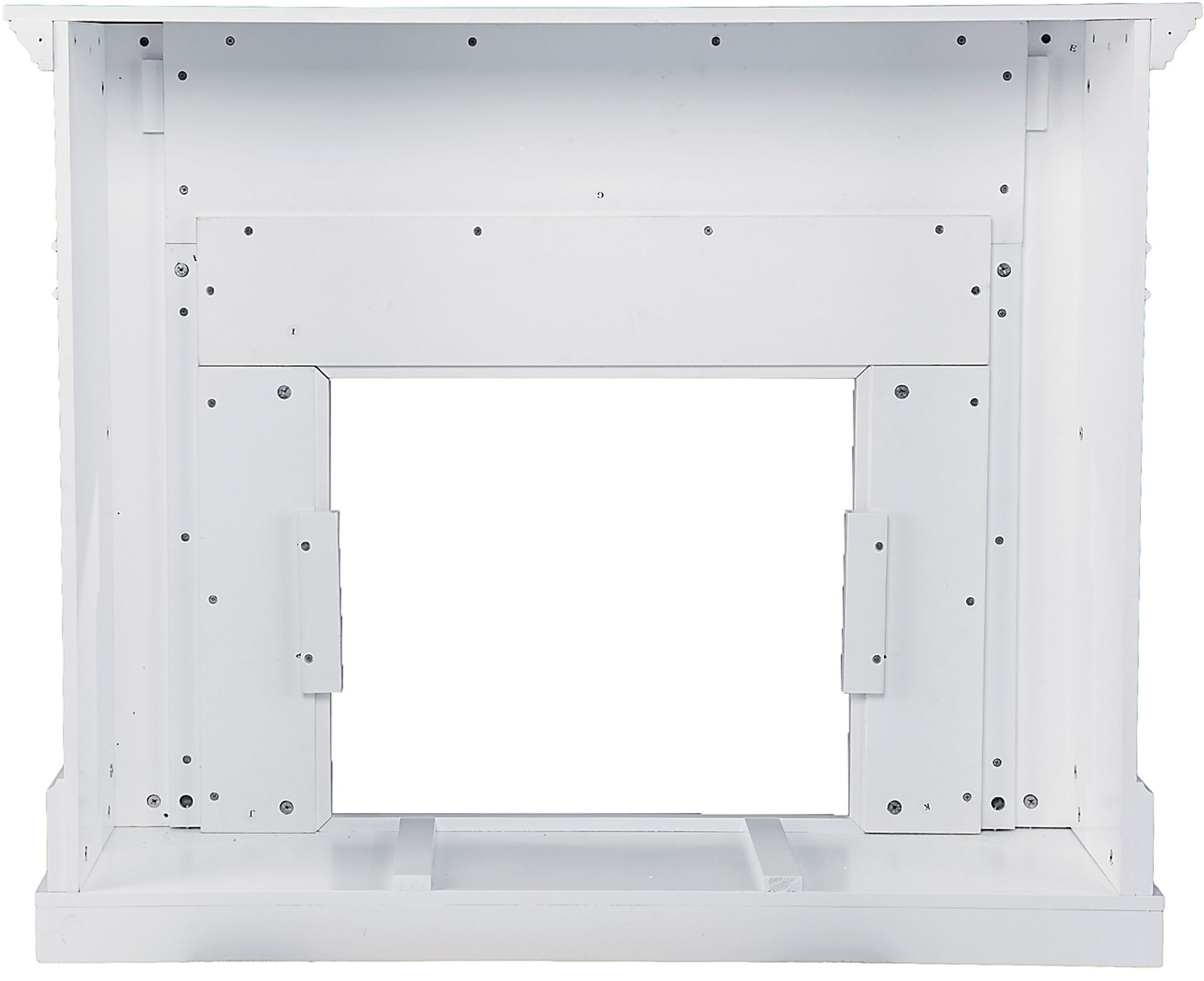 Talmadge V White 48 in. Console with Electric Fireplace - Image 6