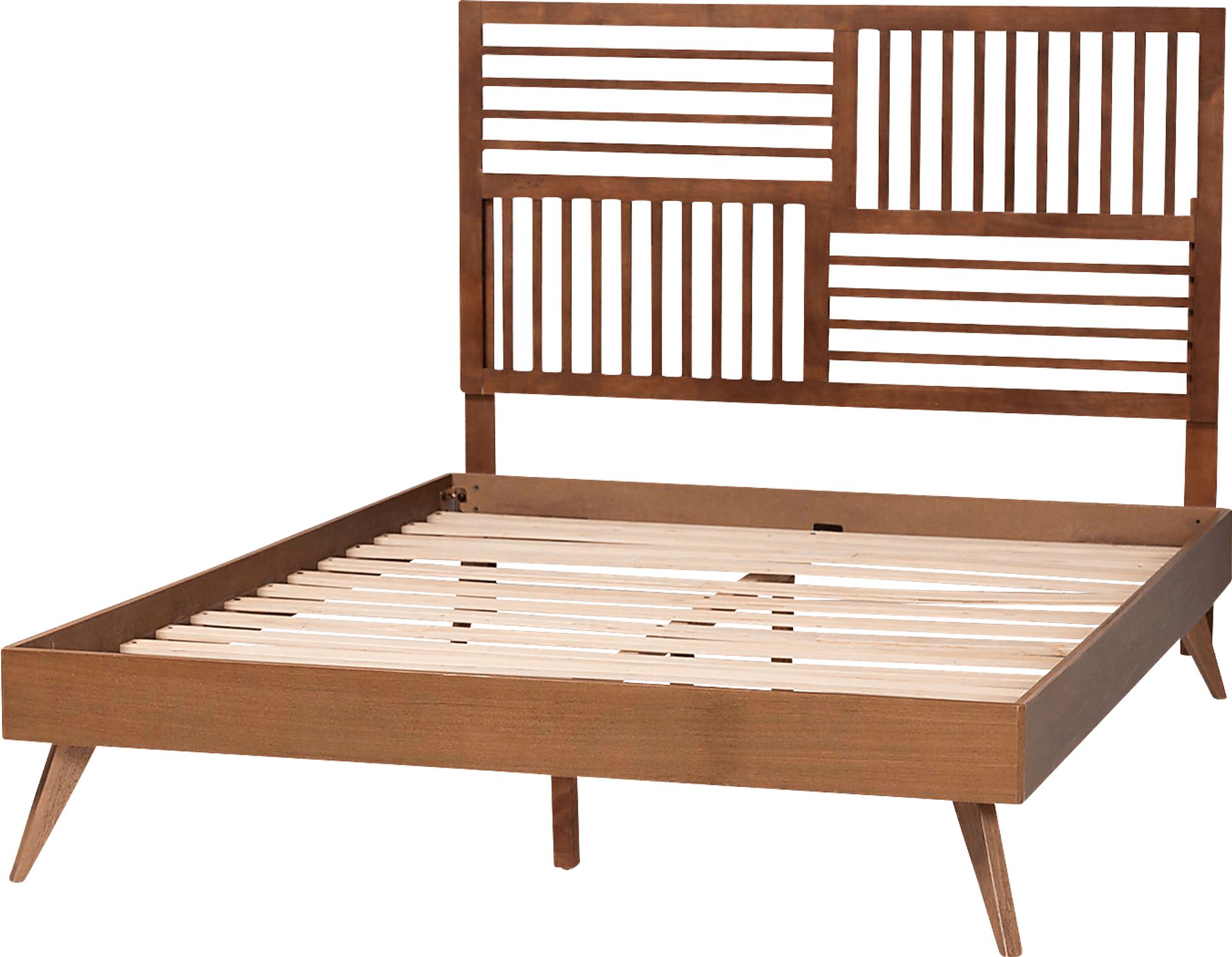 Talora Brown Queen Platform Bed - Image 4
