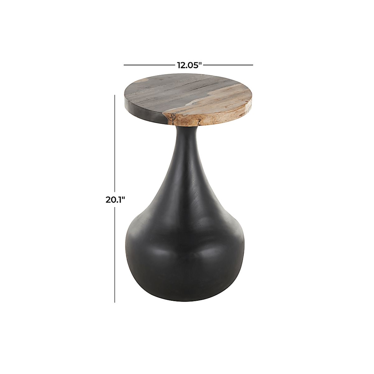 Taloru Black Accent Table | Rooms to Go