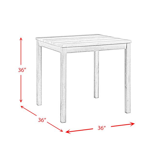 Taloza Gray 5pc Dining Set - Thumbnail - Image 6