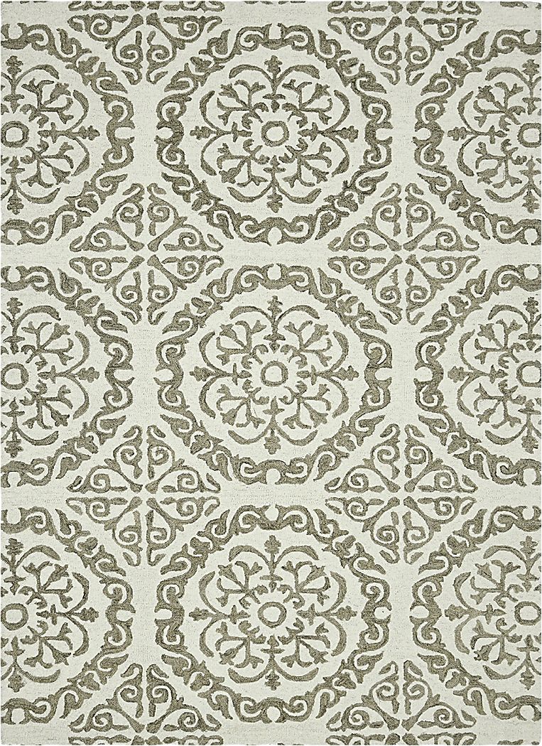 Talsworth Ivory 7'6 x 9'6 Rug