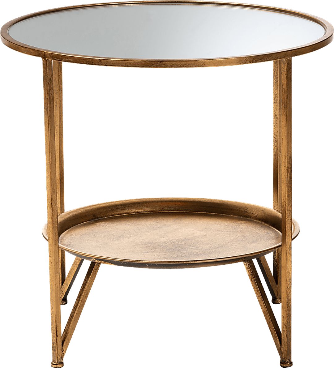 Talton Gold Accent Table