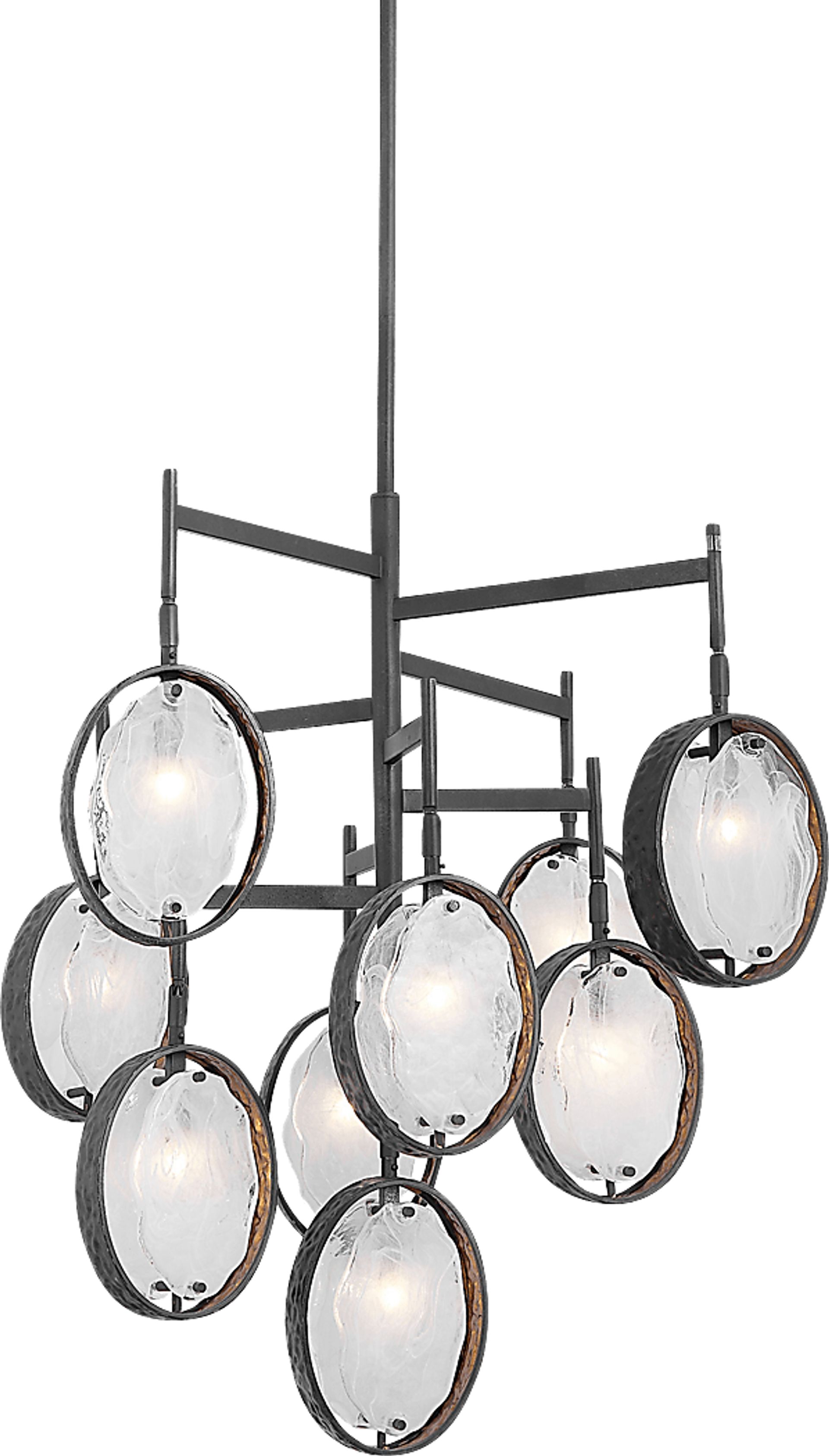 Taluga Edge Bronze Chandelier - Image 1
