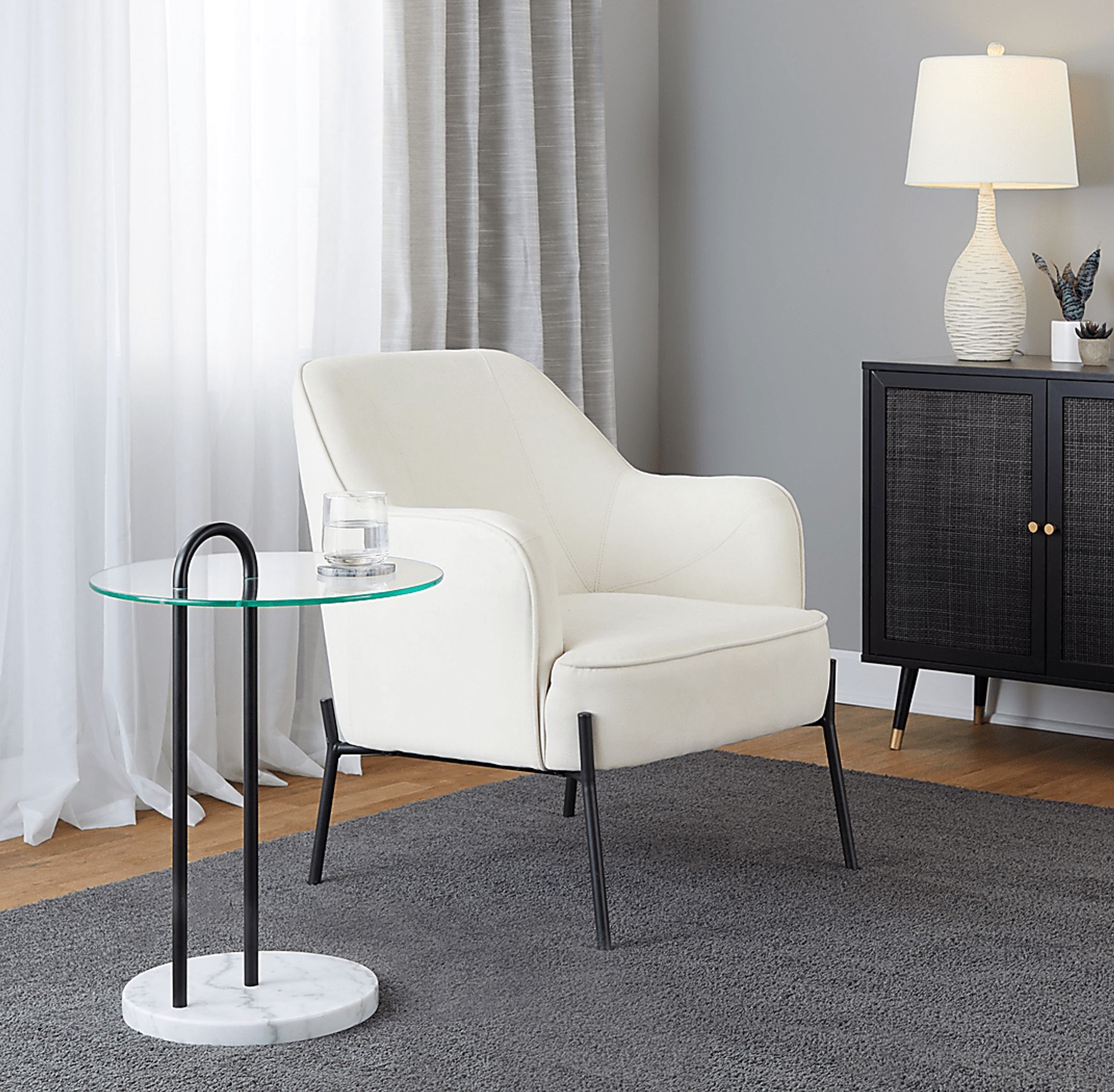 Talwell Black End Table - Image 2