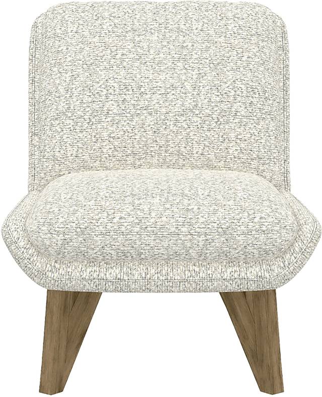 Talwrn Dark Gray Armless Accent Chair - Thumbnail - Image 3