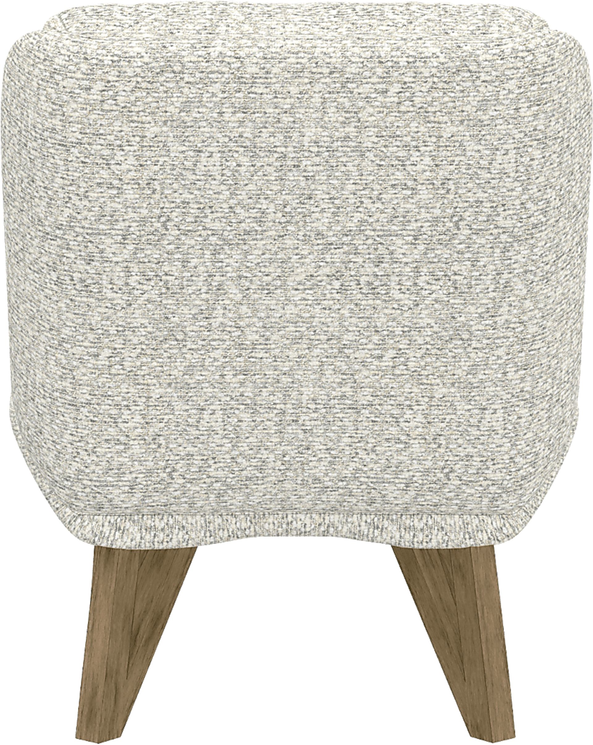 Talwrn Dark Gray Armless Accent Chair - Image 5