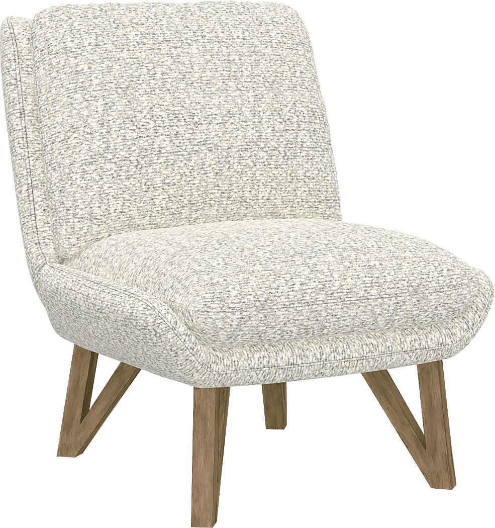 Talwrn Dark Gray Armless Accent Chair