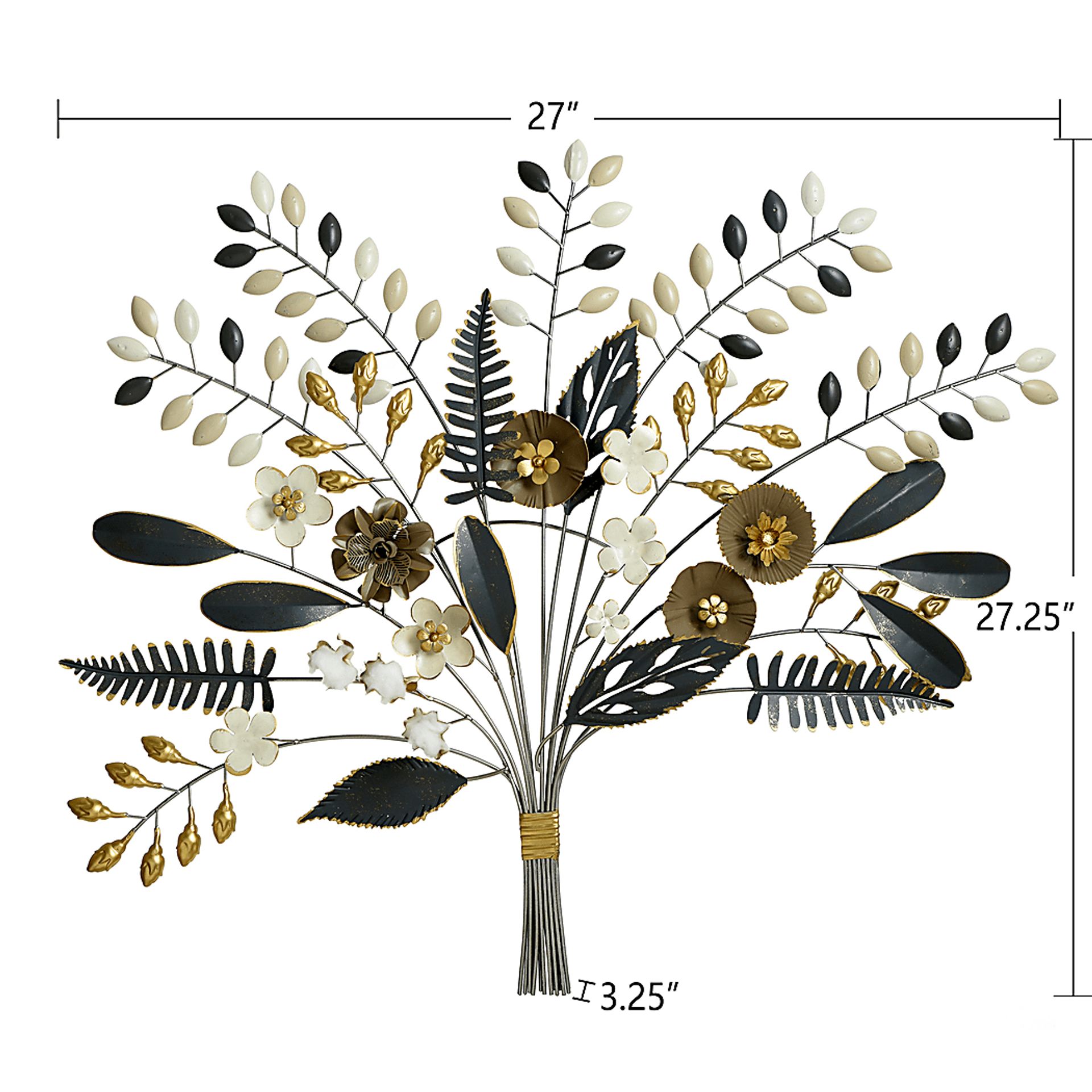 Talzell White Wall Decor - Image 2