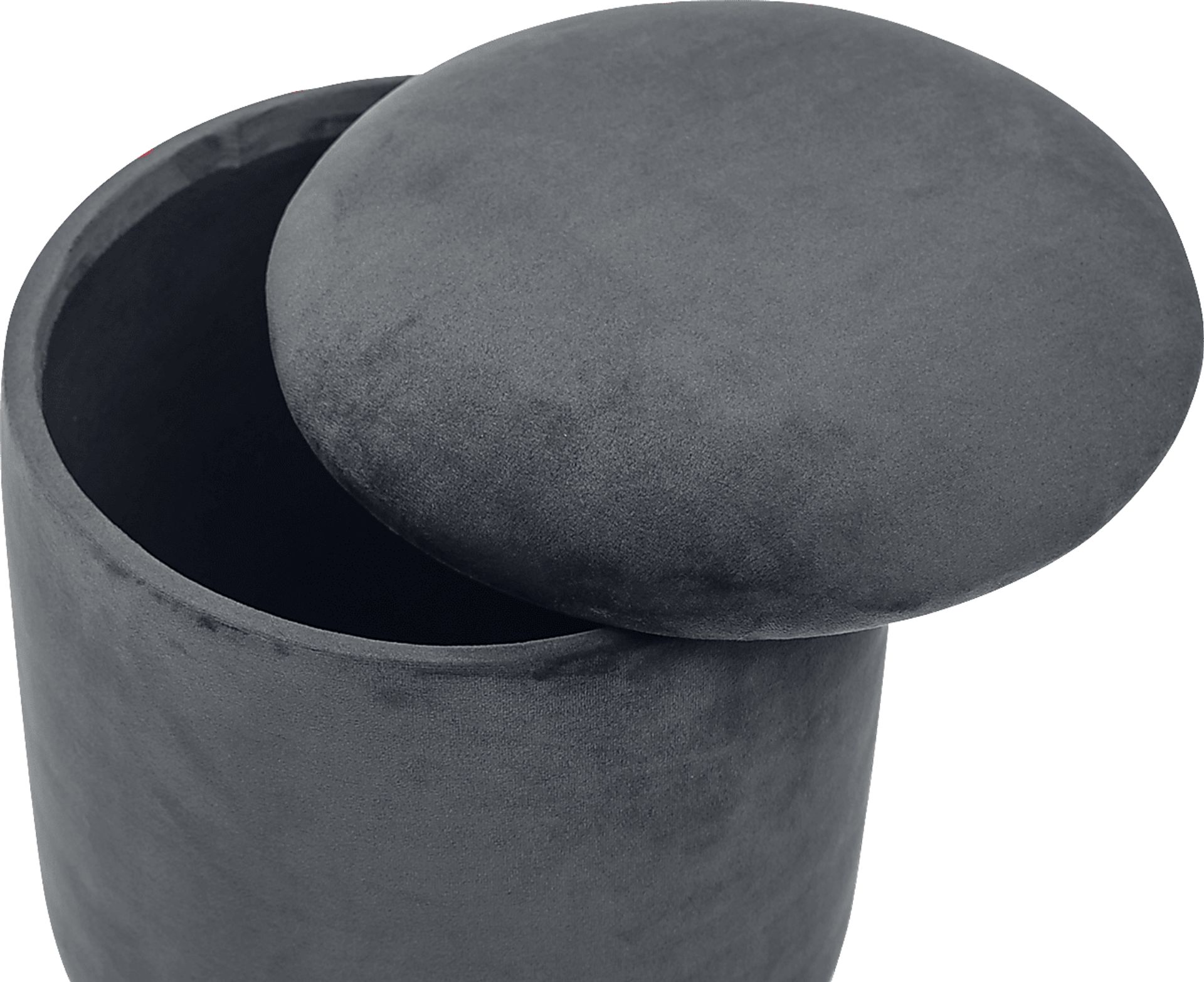 Tamar Ann Gray Storage Ottoman - Image 2