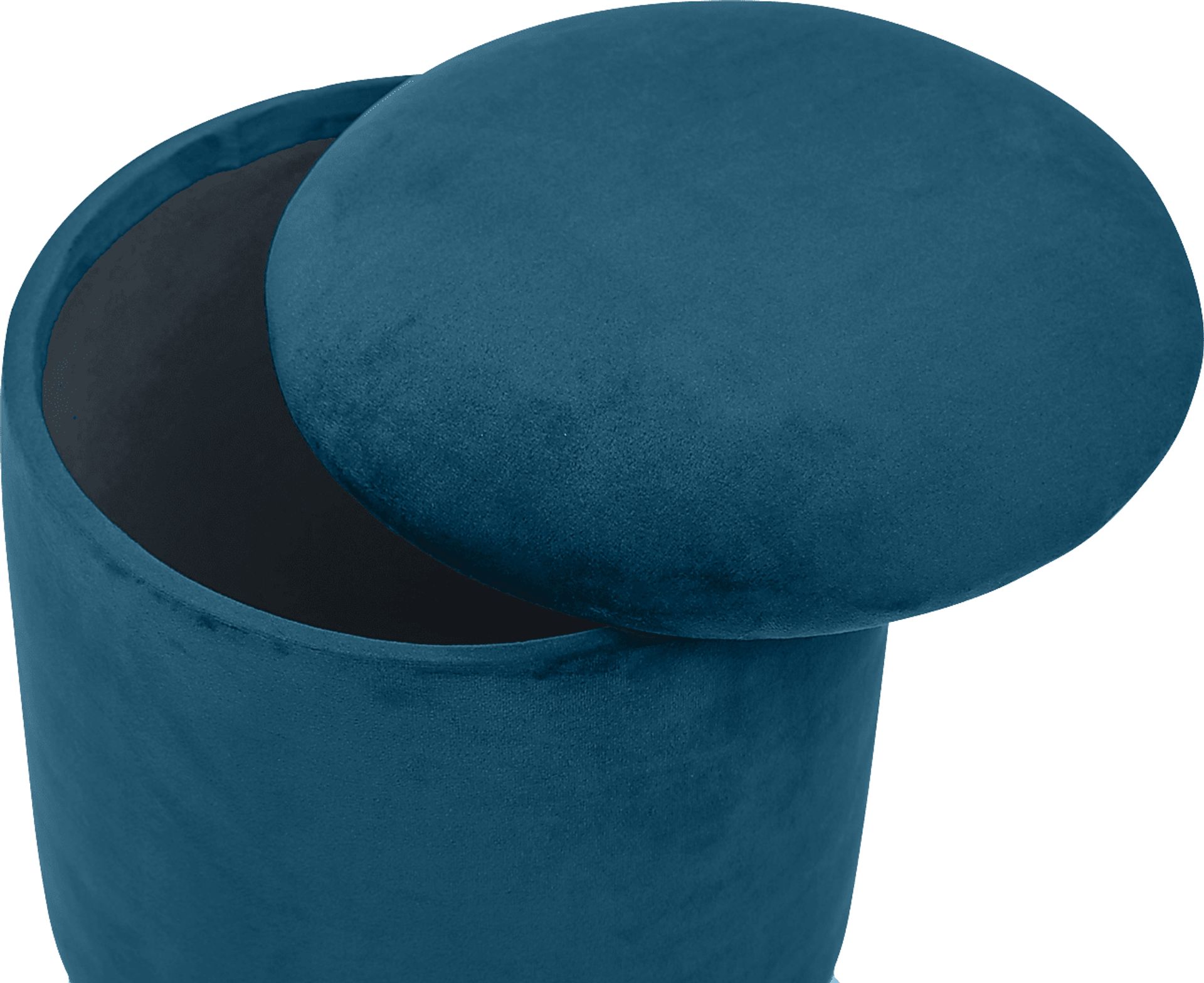 Tamar Ann Navy Storage Ottoman - Image 2