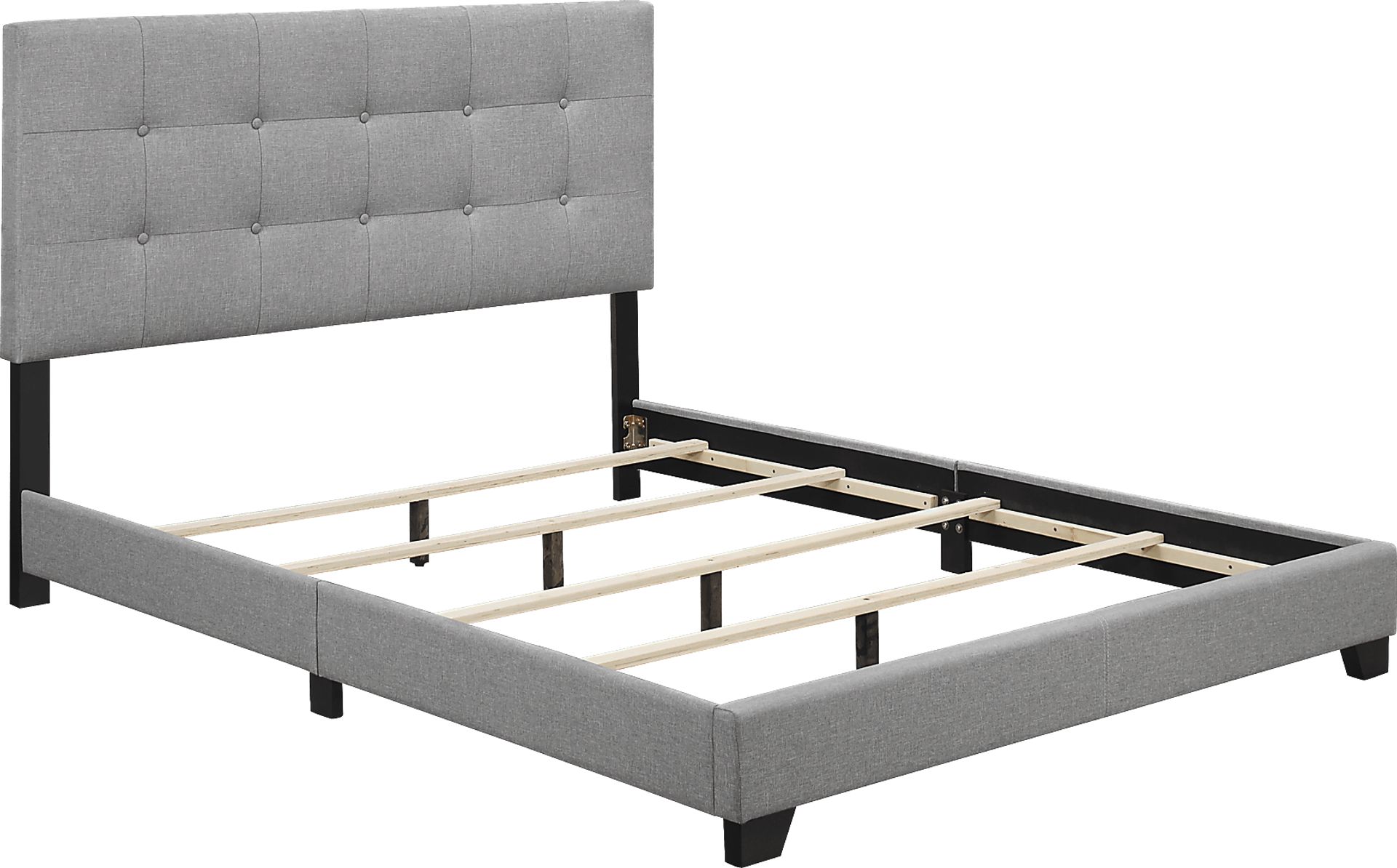 Tamara Gray Queen Upholstered Bed - Image 2