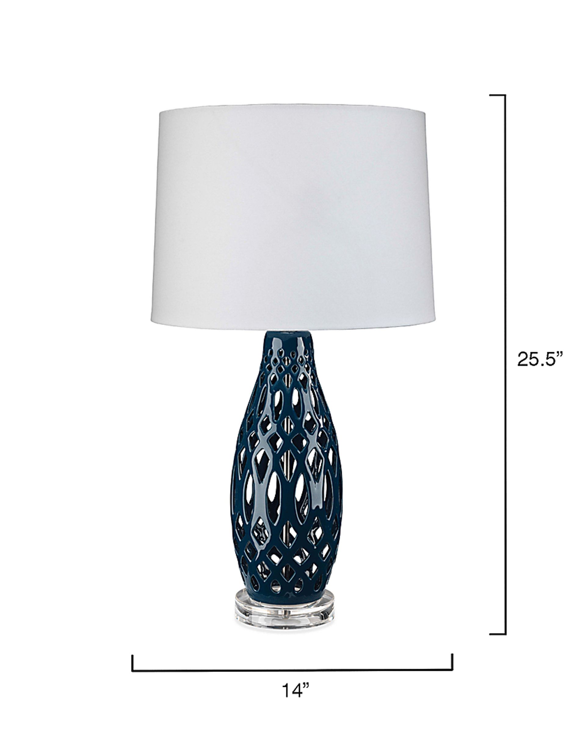 Tamarack Hollow Blue Lamp - Image 3