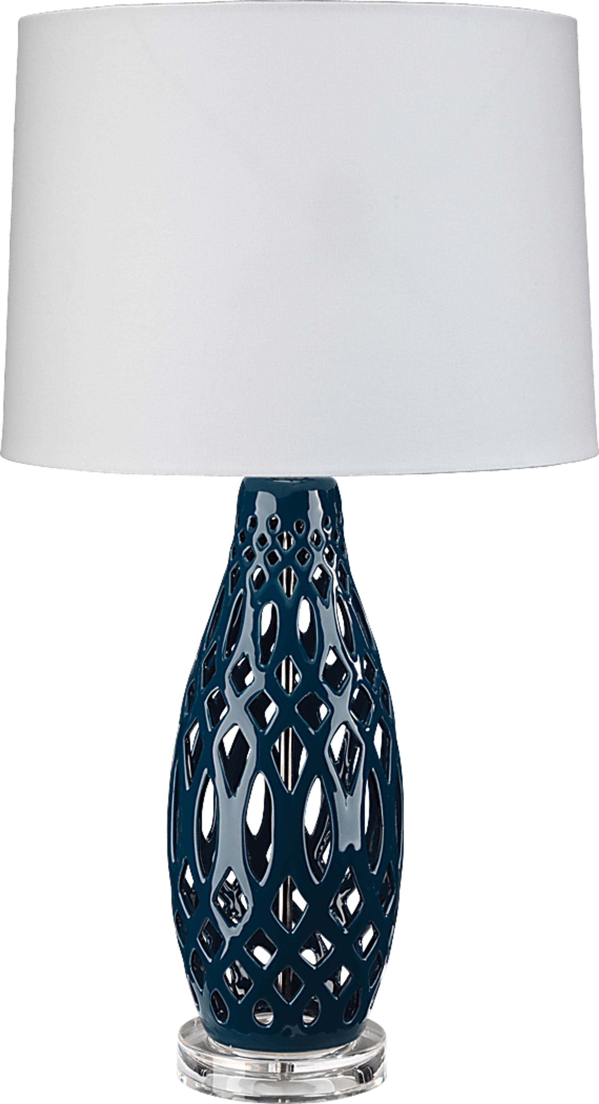 Tamarack Hollow Blue Lamp - Image 1