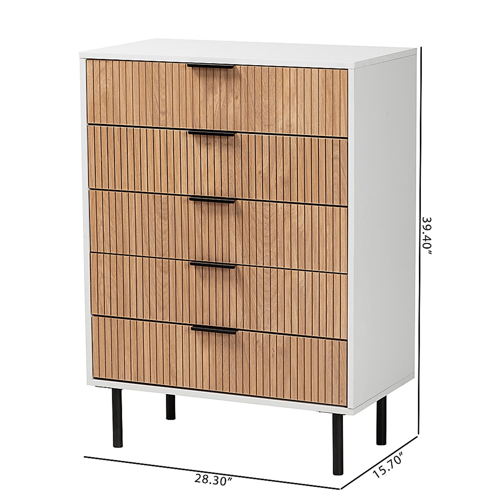 Tamarak White Accent Cabinet - Image 10