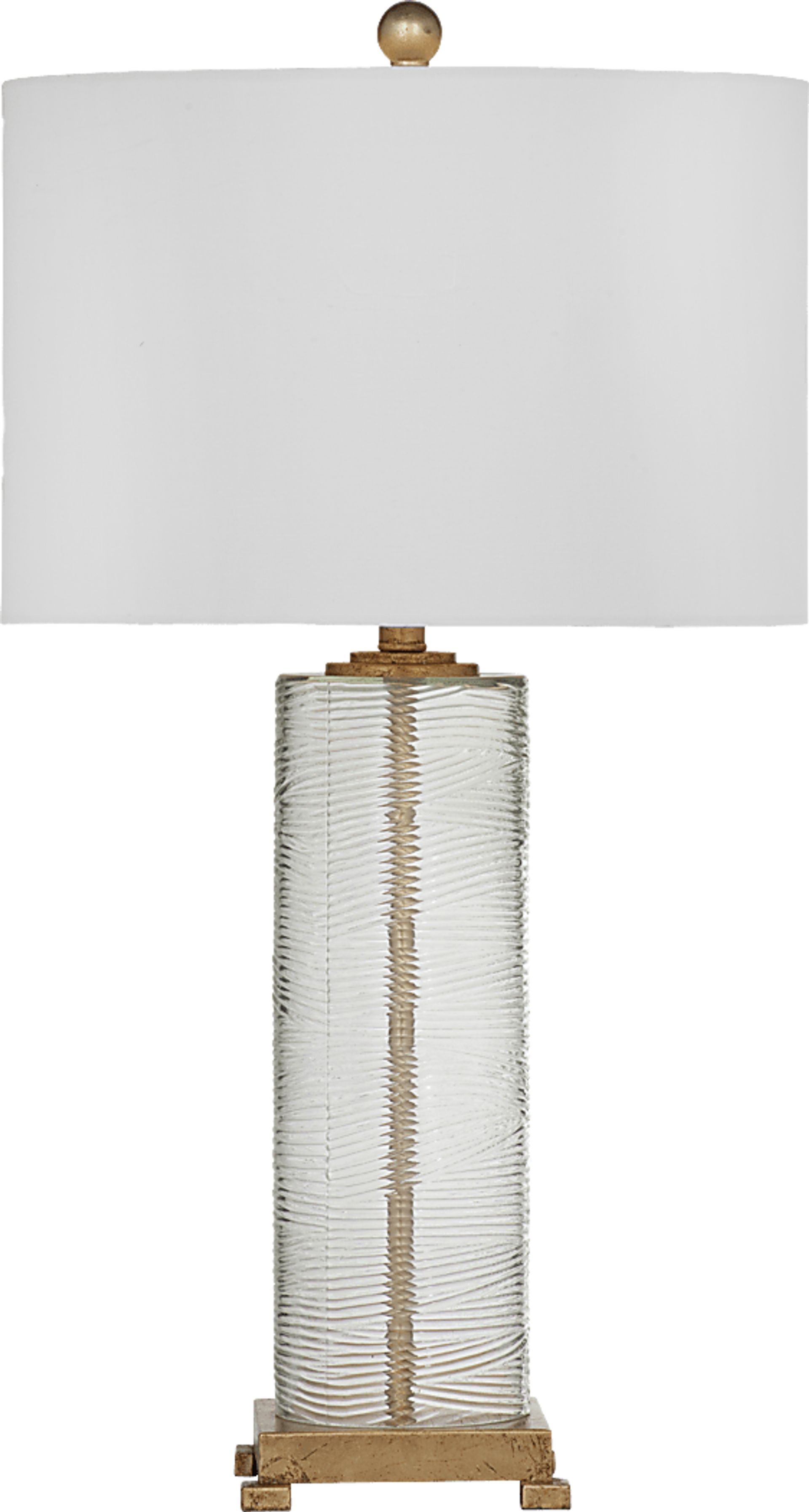 Tamarind Summit Gold Lamp - Image 1