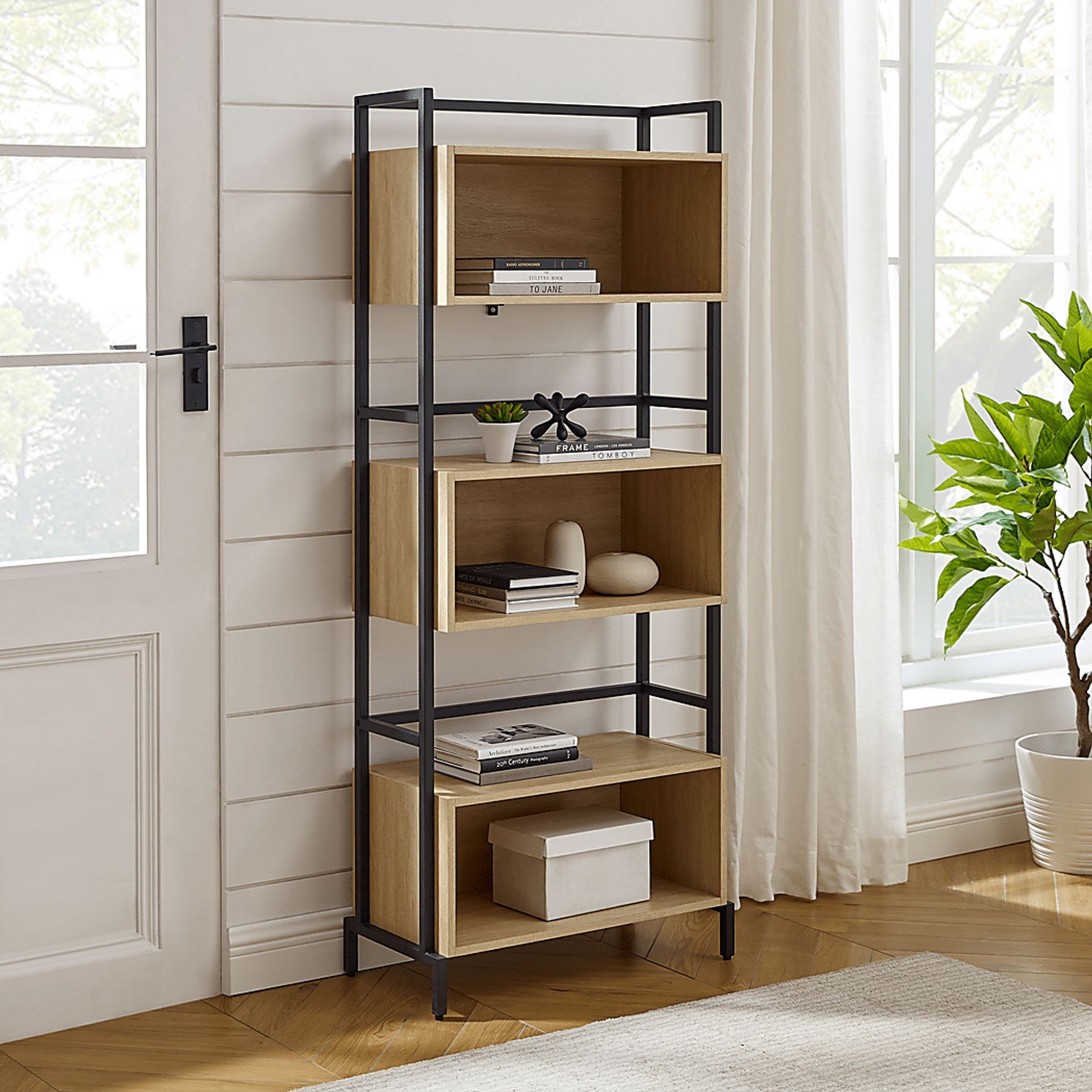 Tamarinde Oak Bookcase - Image 2