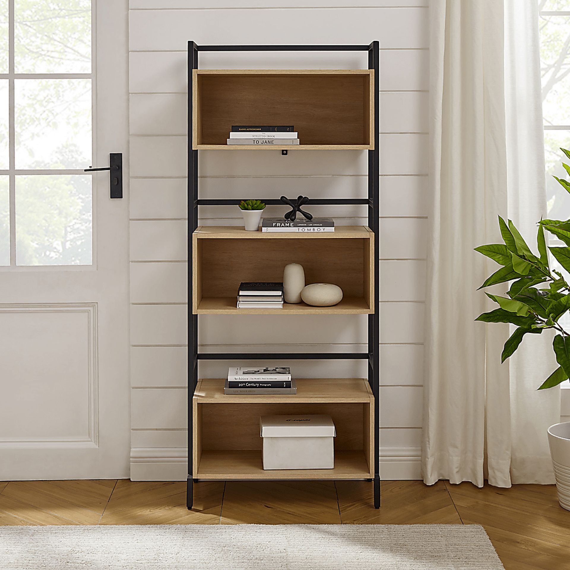 Tamarinde Oak Bookcase - Image 6