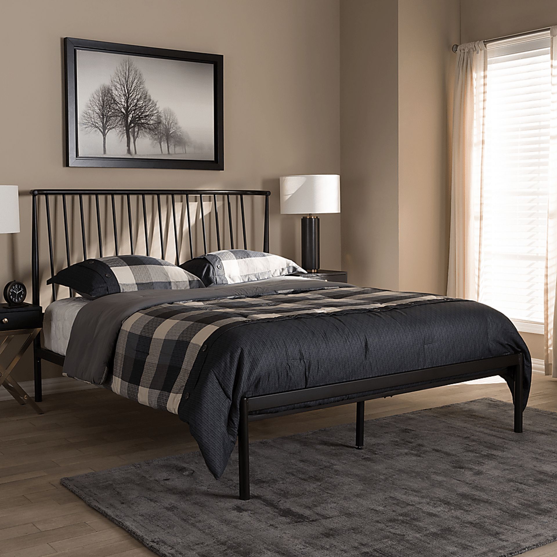 Tamarisk Black Full Bed - Image 2
