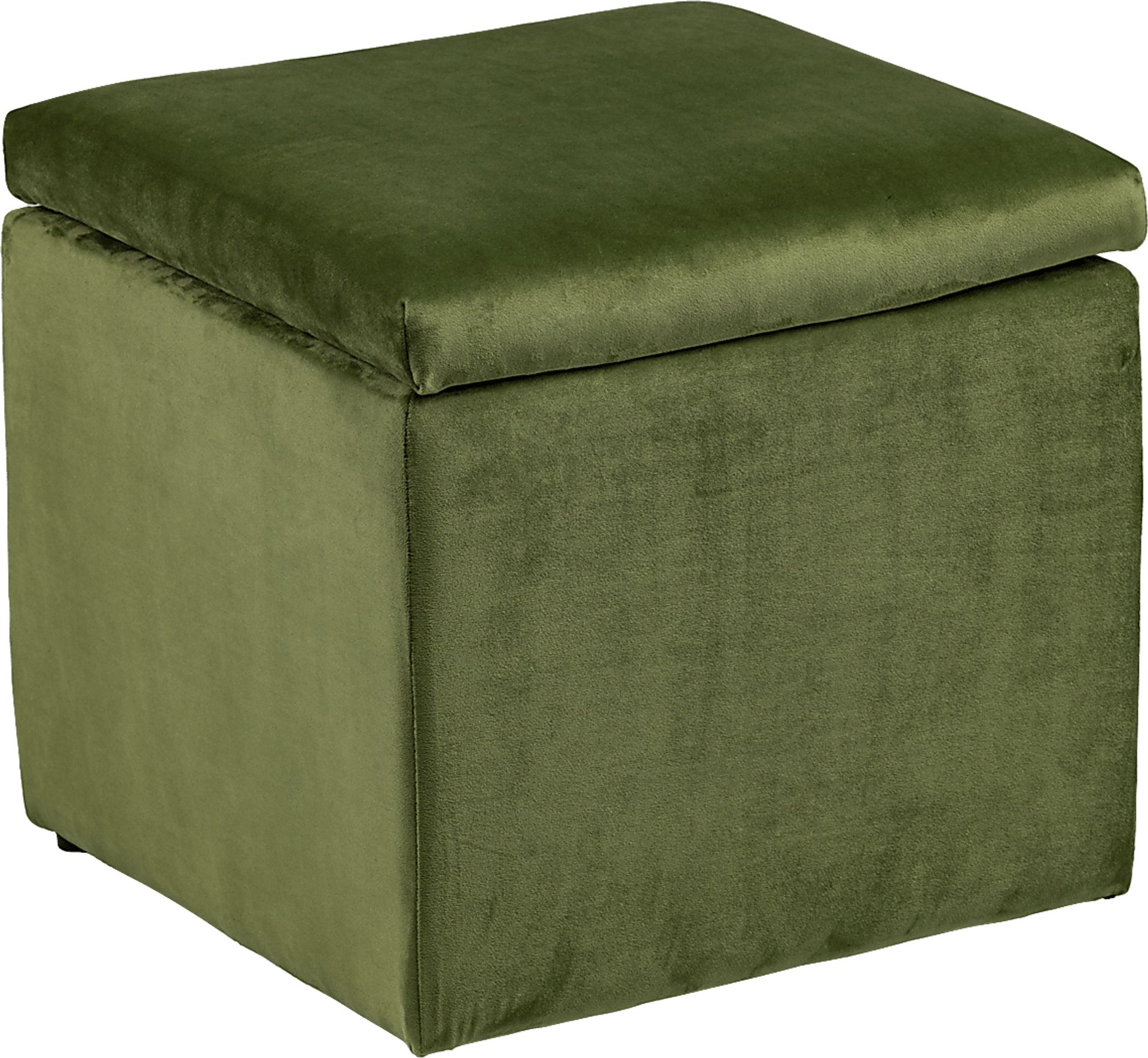 Tamassee Green Ottoman - Image 1