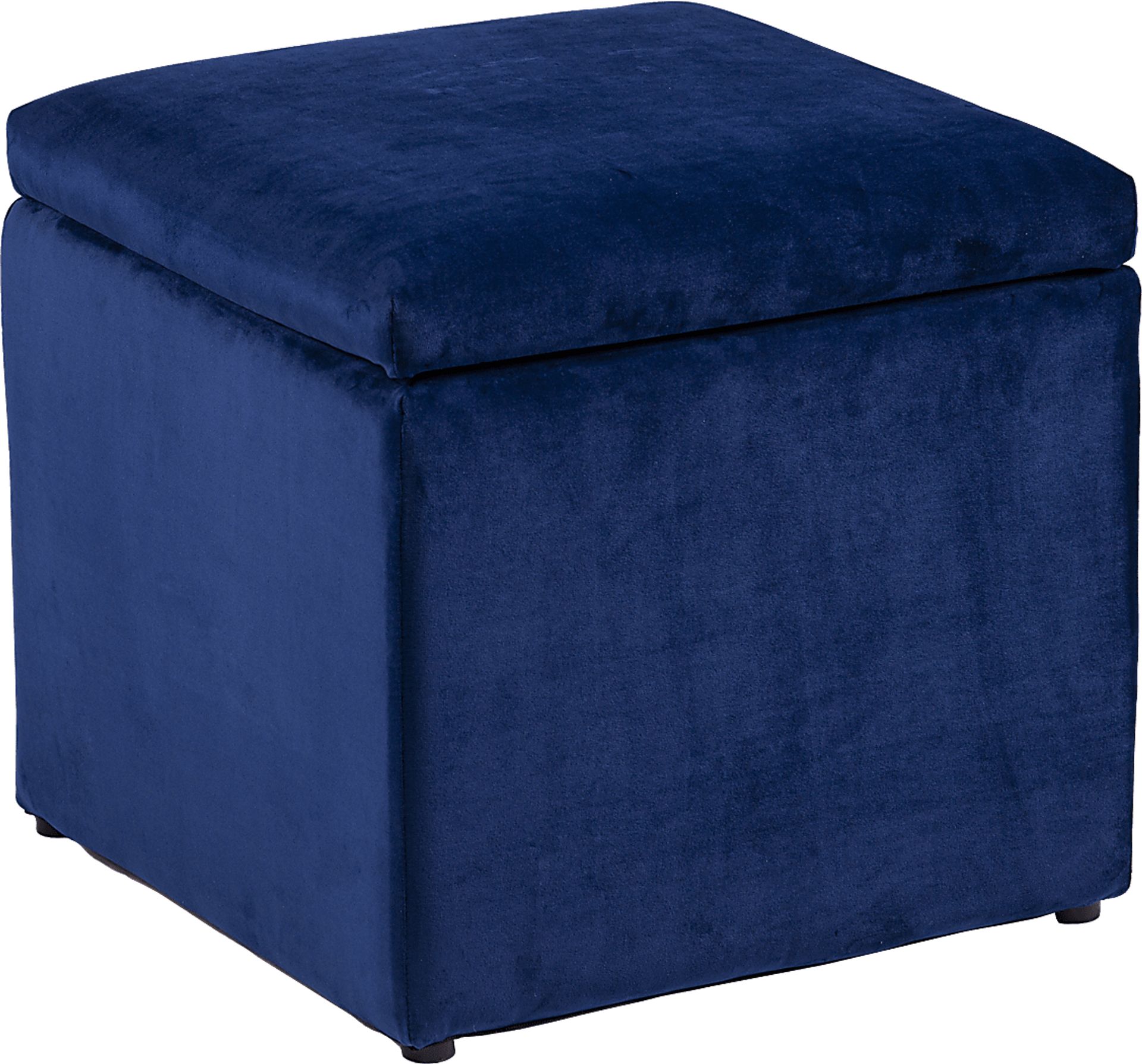 Tamassee Navy Ottoman - Image 1