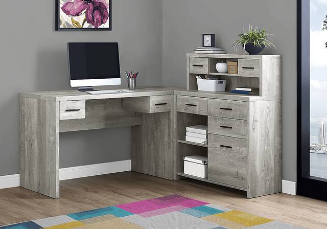 Tambec Gray Desk - Thumbnail - Image 2