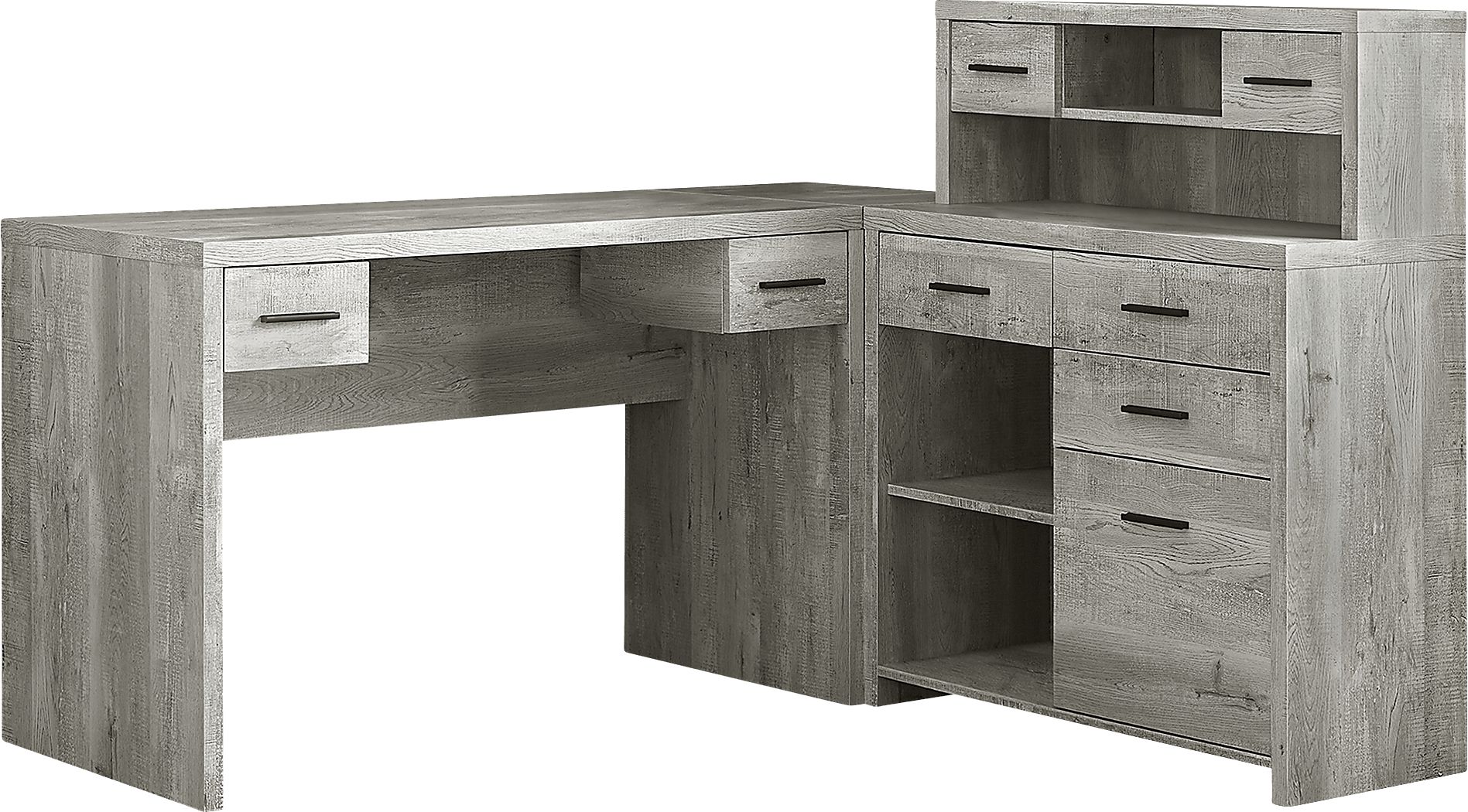 Gray desk on sale