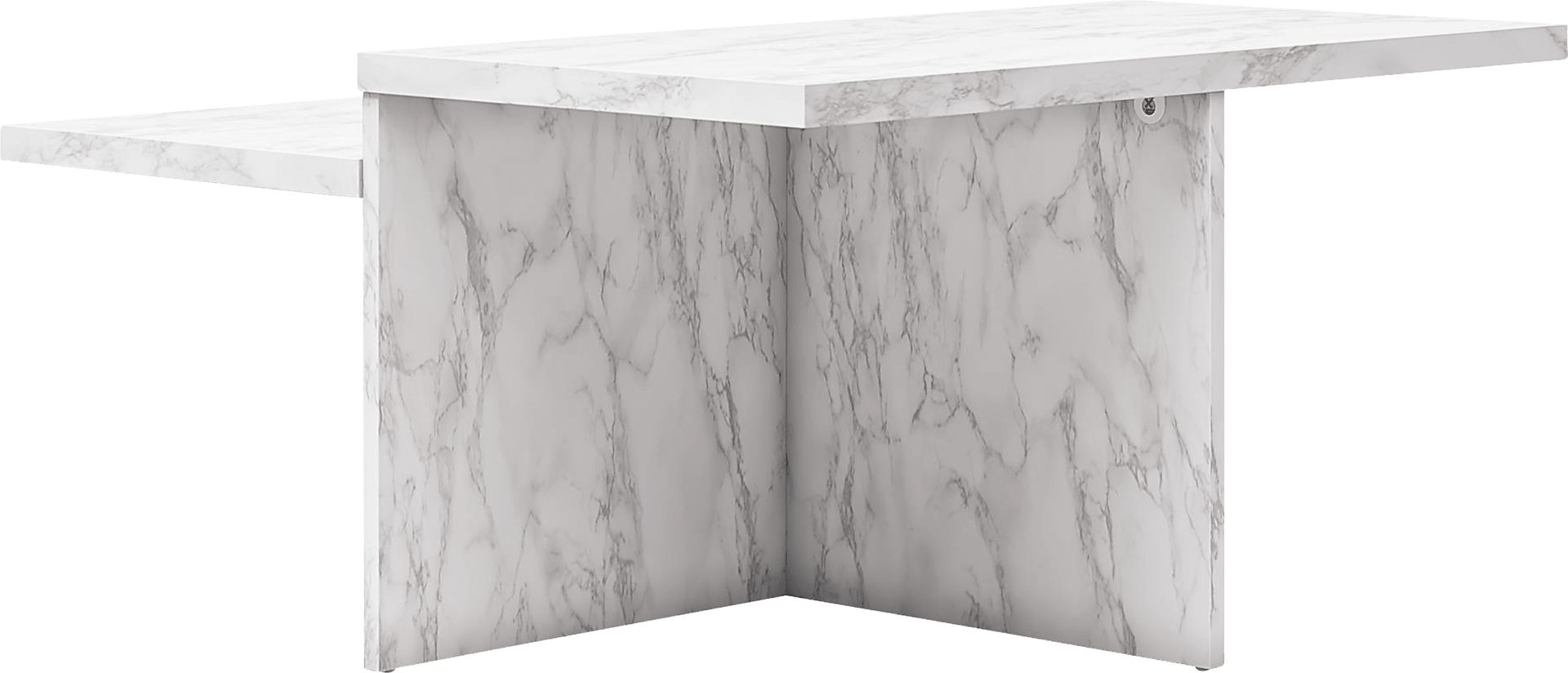 Tamdon White Coffee Table - Image 3