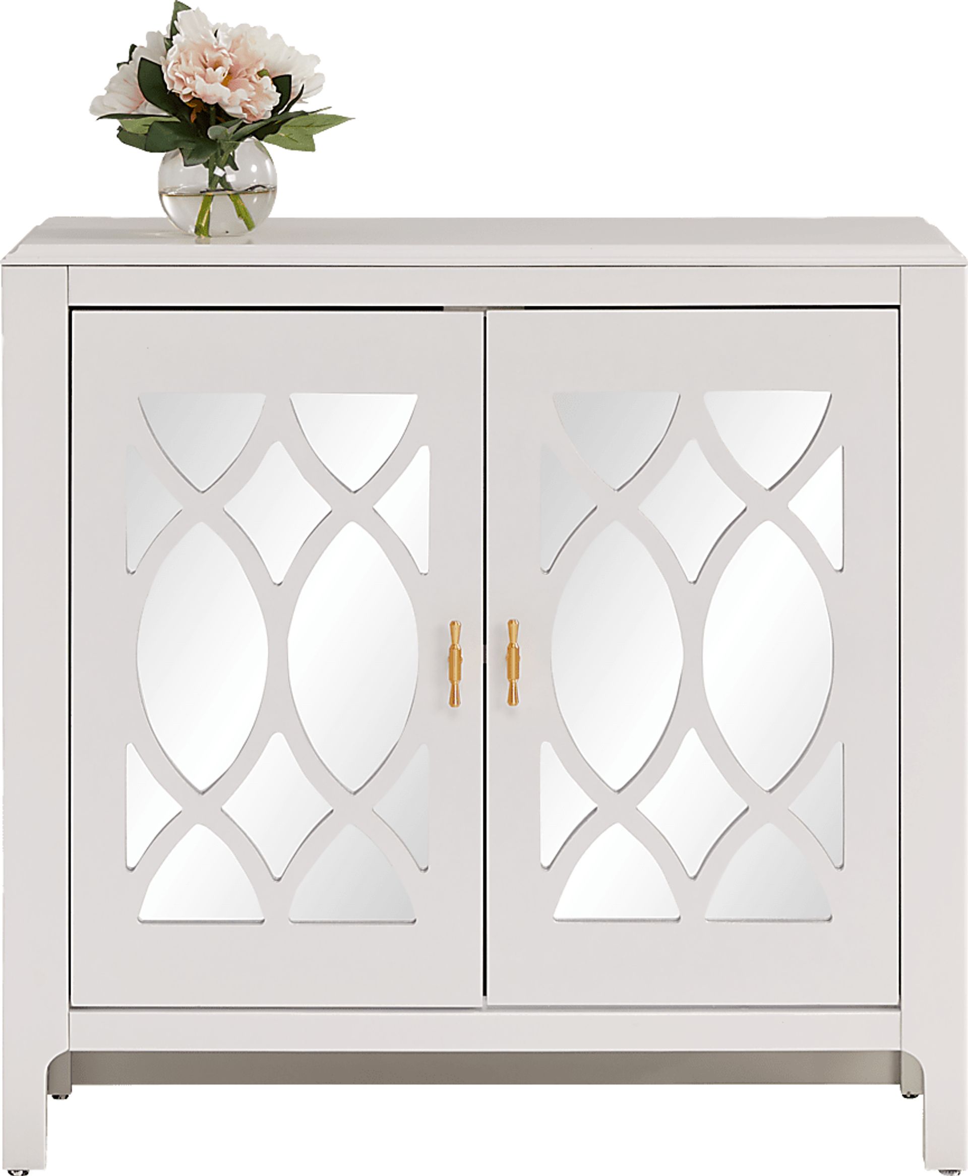 Tameran White 2 Door Accent Cabinet - Image 2