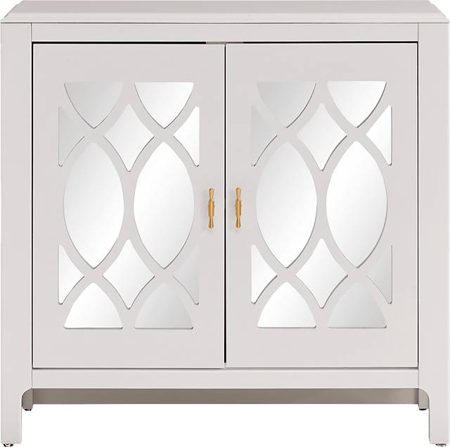 Tameran White 2 Door Accent Cabinet - Thumbnail - Image 1