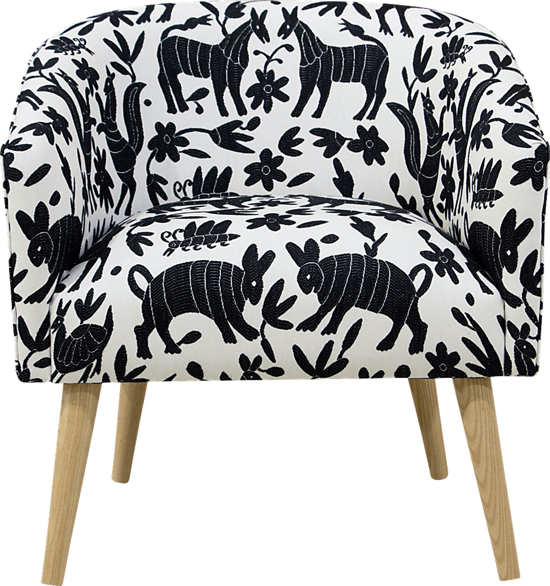 Tamesi Black Accent Chair - Image 2